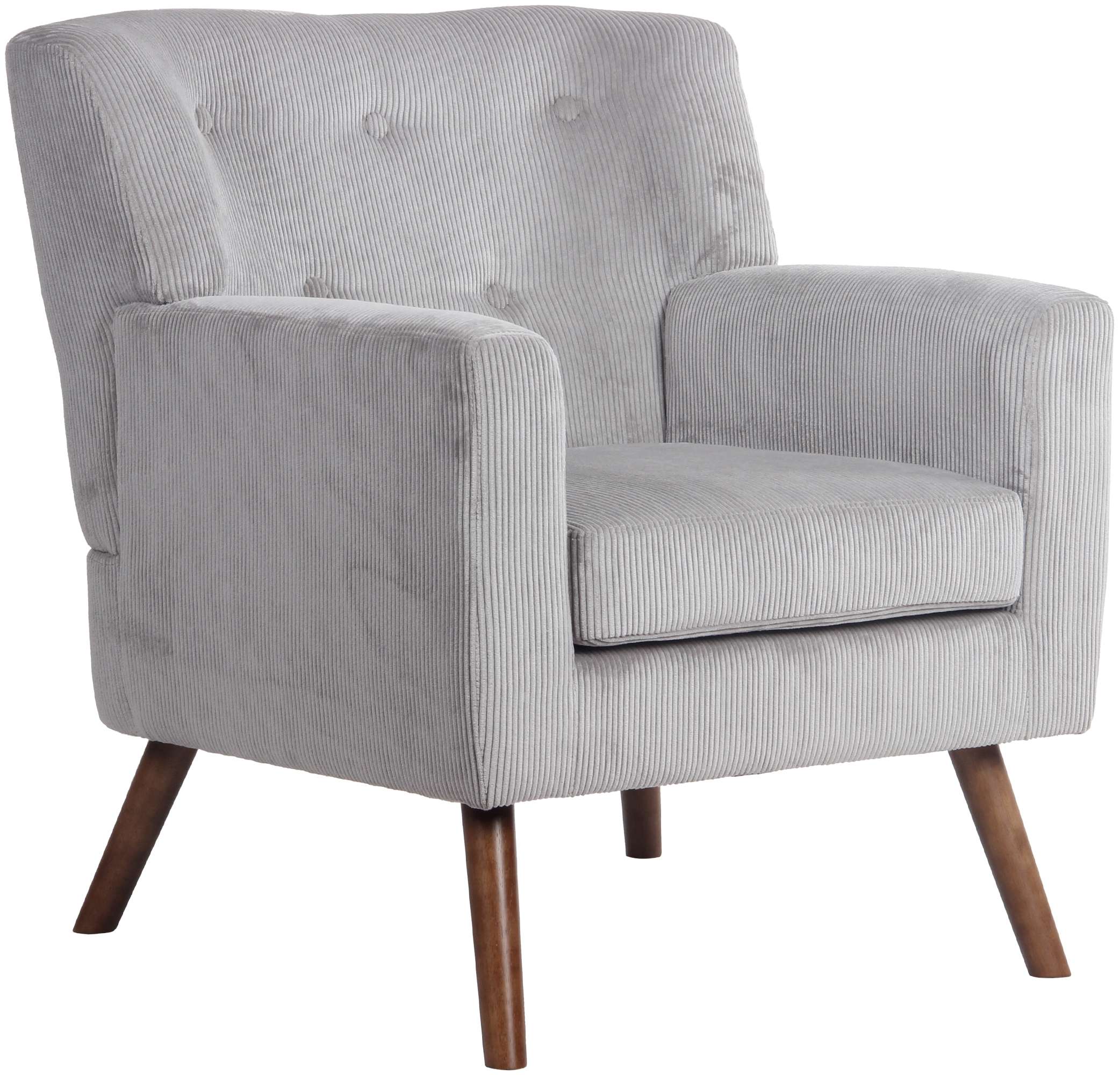 CLP Sessel gepolstert mit Cordbezug Kioni, Polstersessel mit Armlehnen, Ohrensessel bis 150 kg, Relaxsessel und Fernsehsessel f&uuml;r Wohnzimmer 