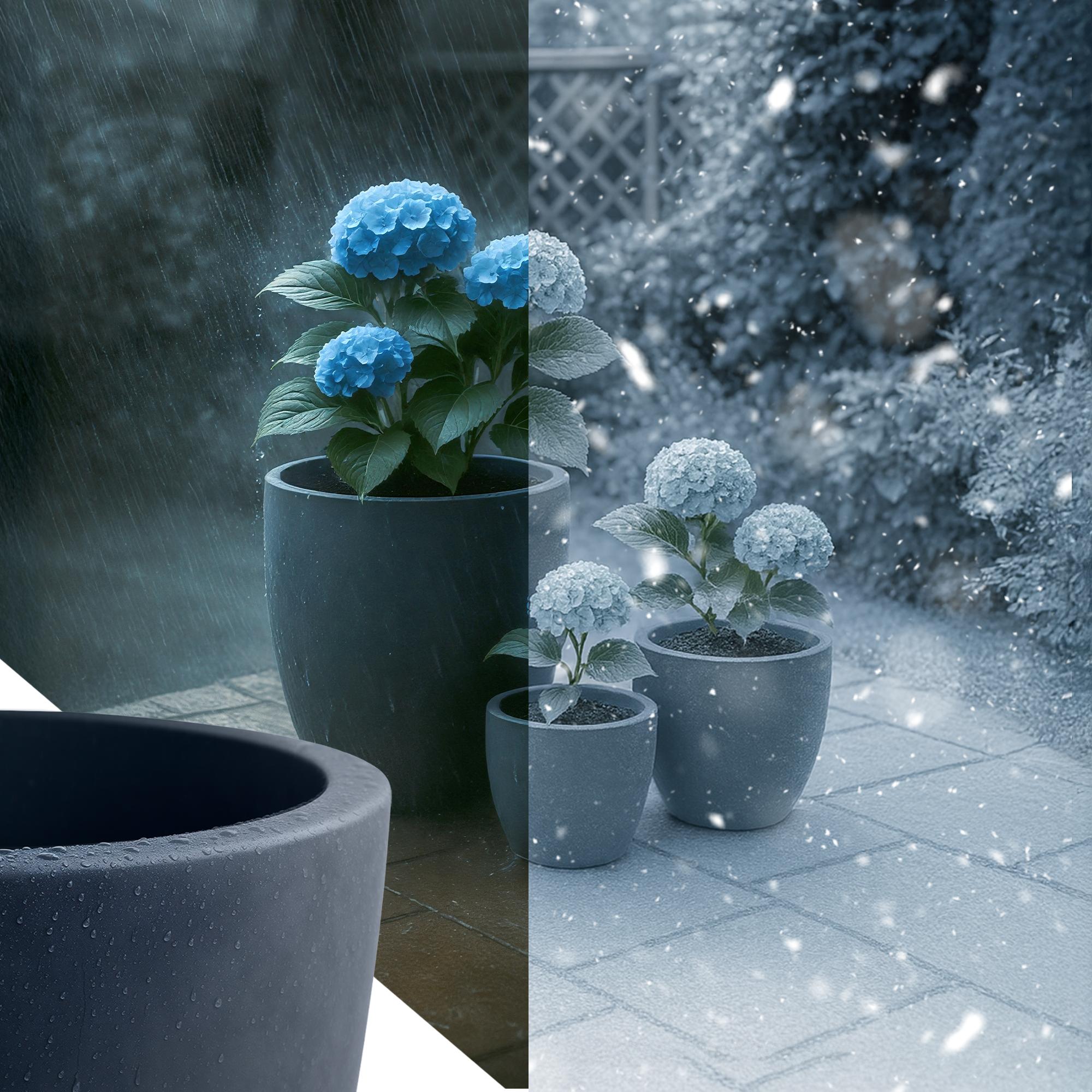 Produktbild von Outsunny Pflanzkübel N-und Outdoor, Wetterbeständg, Modernes Desgn