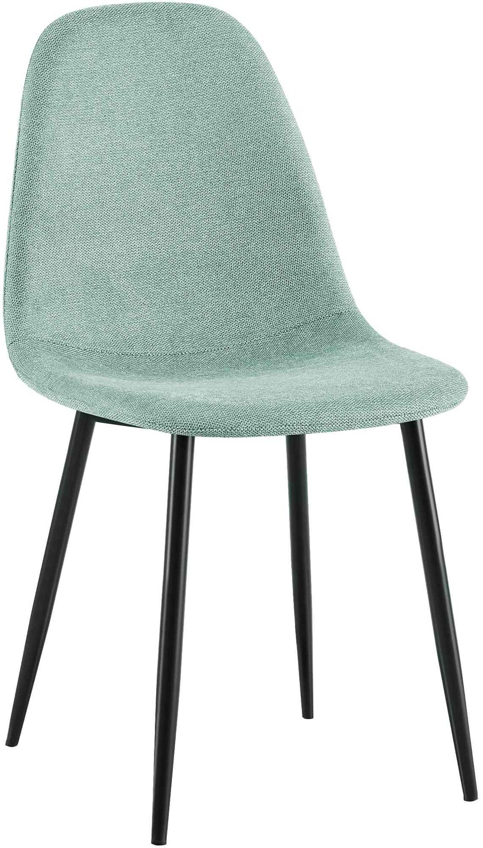 CLP Esszimmerstuhl Napier Stoff Farbe: hellgrün, Material: Stoff