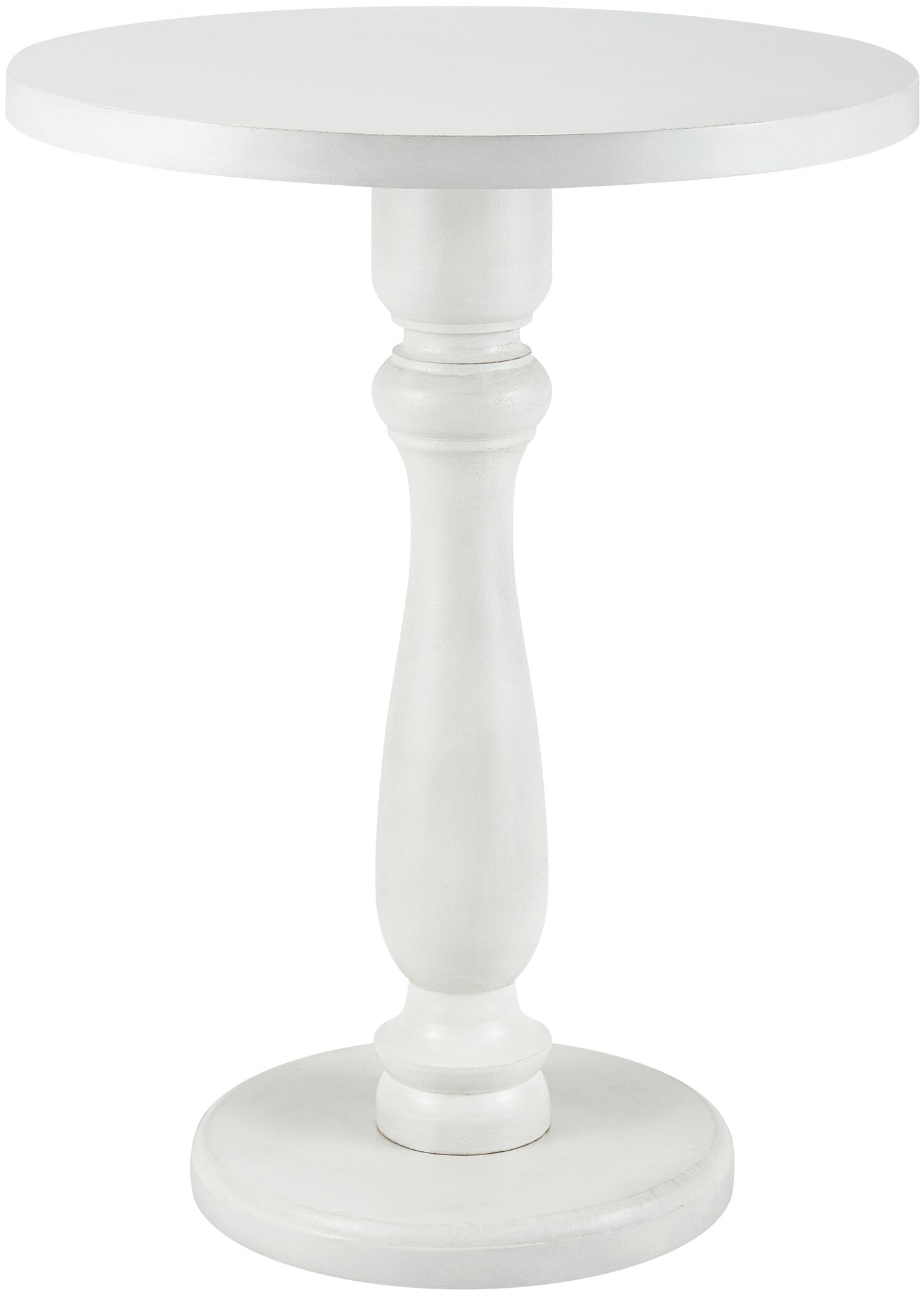 CLP Beistelltisch rund Adamsville, massiver Mindi-Holztisch, handgefertigter Couchtisch f&uuml;r Wohnzimmer und Esszimmer 