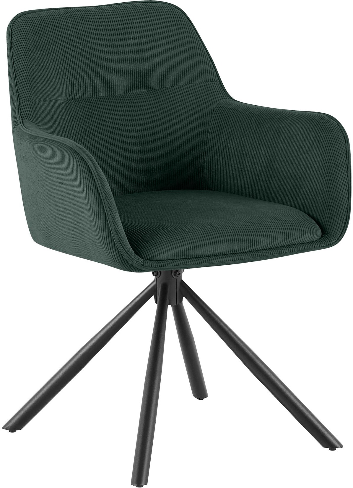 CLP Stuhl Tipton Cord Farbe: grün