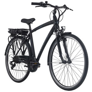Adore Pedelec E-Bike Cityfahrrad 28'' Adore Versailles schwarz-blau 