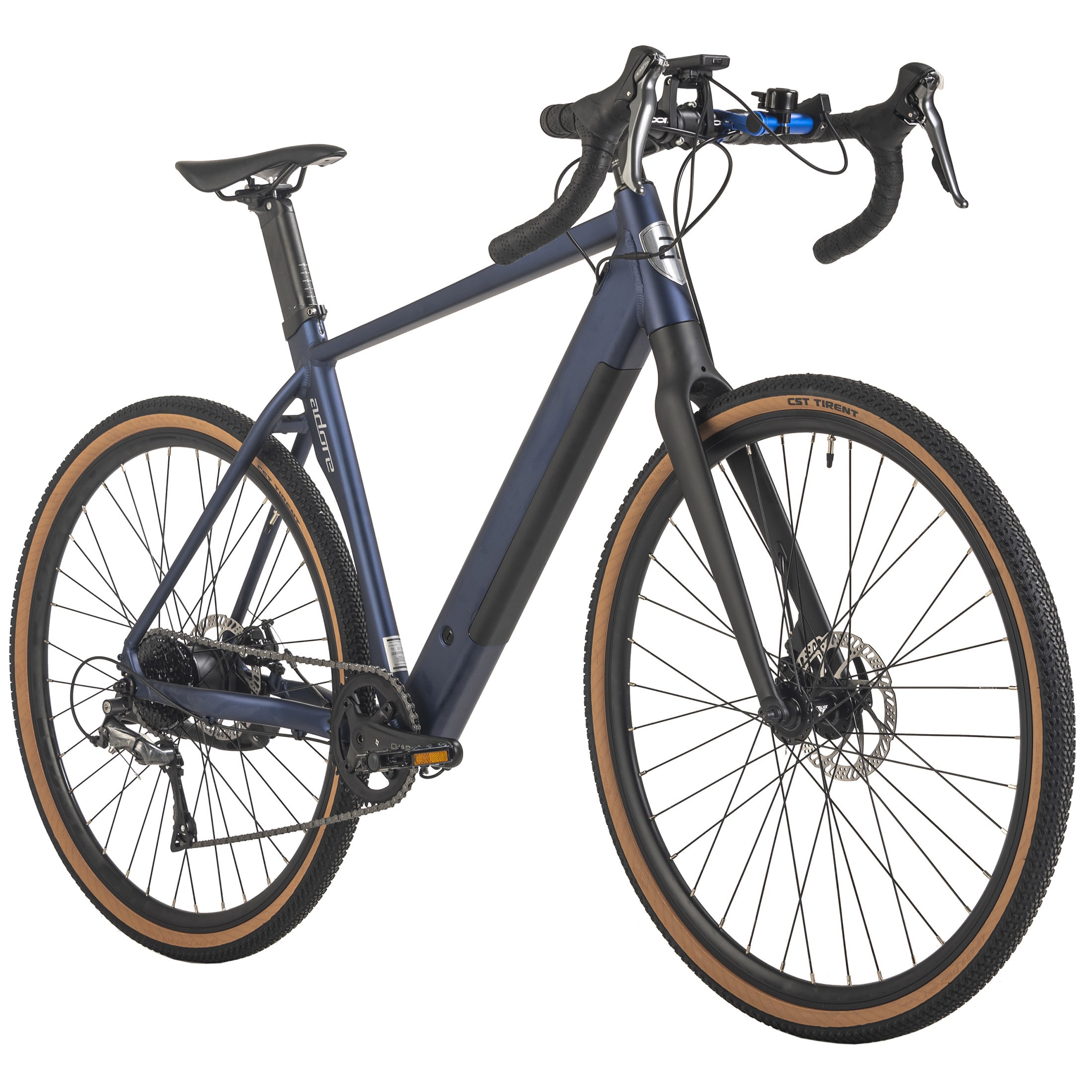 Adore ADORE E-Gravelbike 28" Alu Gravel Tourenfahrrad GTR-770 Heckmotor 30NM / 10Ah Dunkelblau matt 