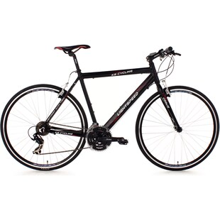 KS Cycling Fitnessrad 21 Gänge Fitness-Bike Lightspeed (Black) 28 Zoll 
