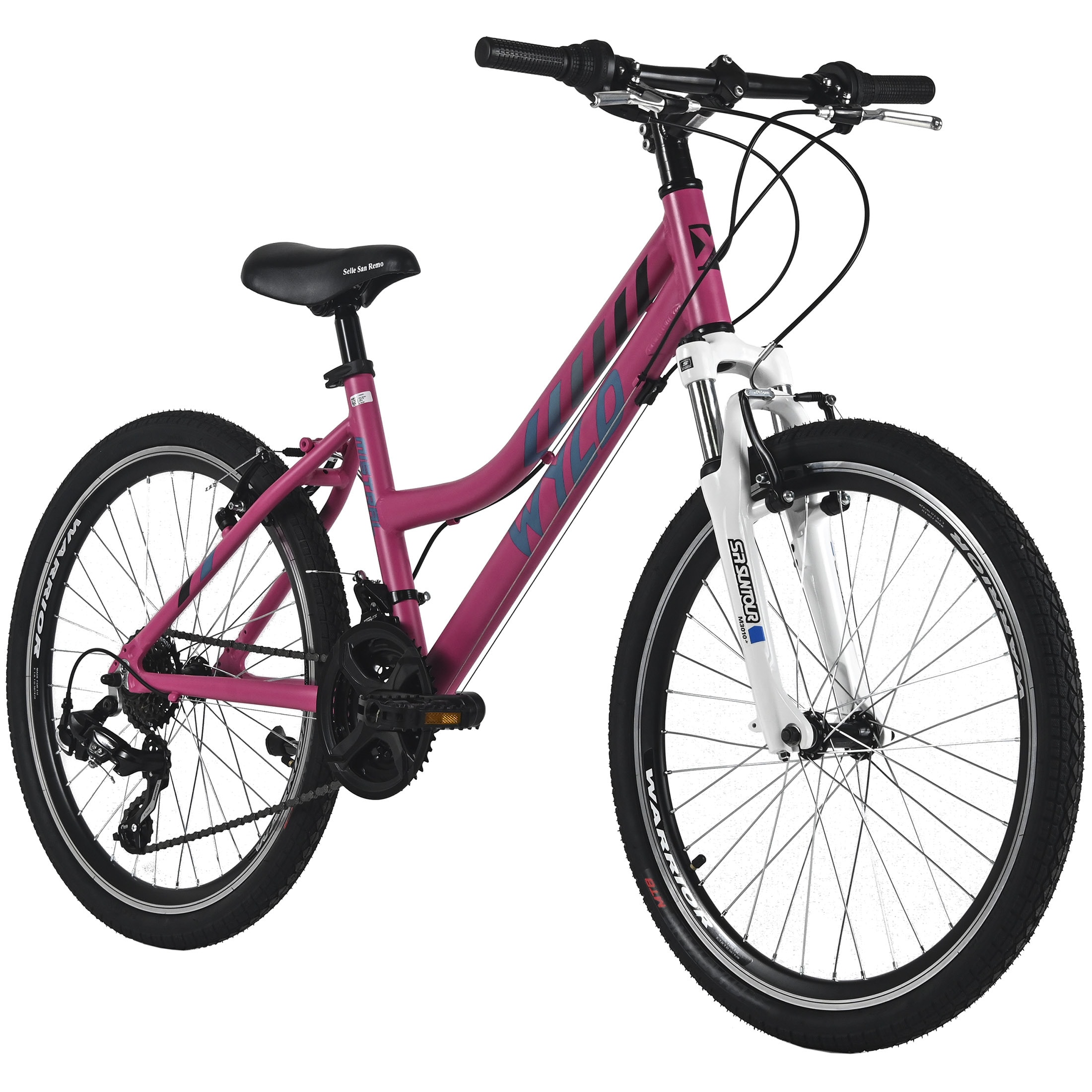 Dacapo WYLD Kinderfahrrad Girls 24" Mistral 18 G&auml;nge RH 38 cm - Ab 8 Jahre 