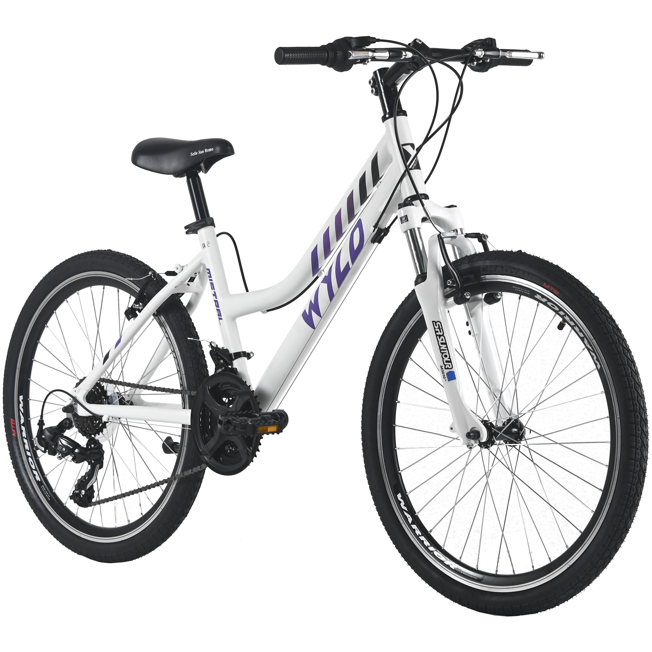 Dacapo WYLD Kinderfahrrad Girls 24" Mistral 18 G&auml;nge RH 38 cm - Ab 8 Jahre 