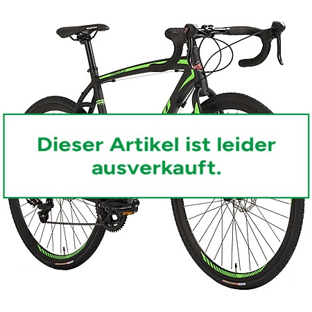 KS Cycling Gravelbike Rennrad 28'' Xceed schwarz-grün 
