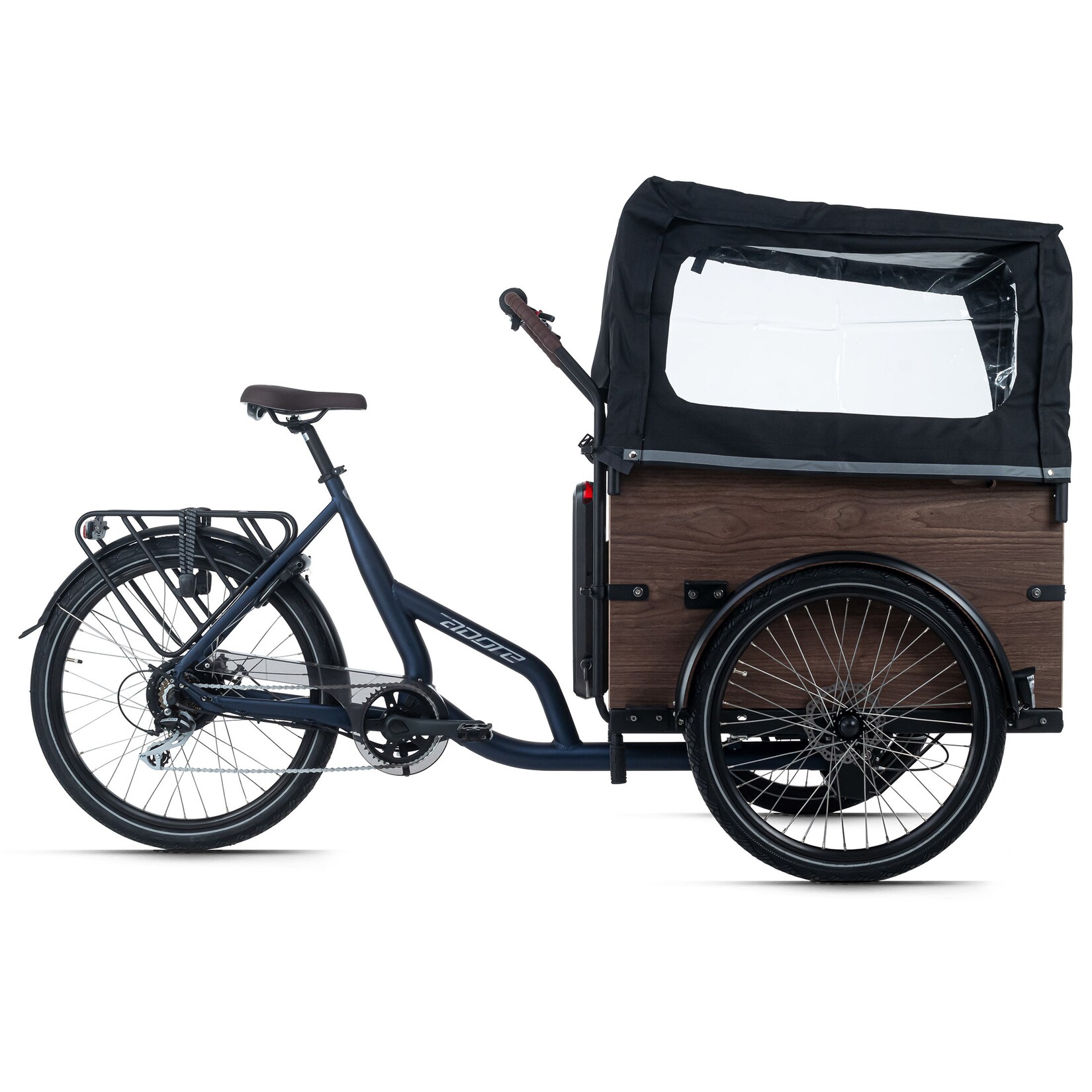 Adore Cargo E-Bike Urban Deluxe blau