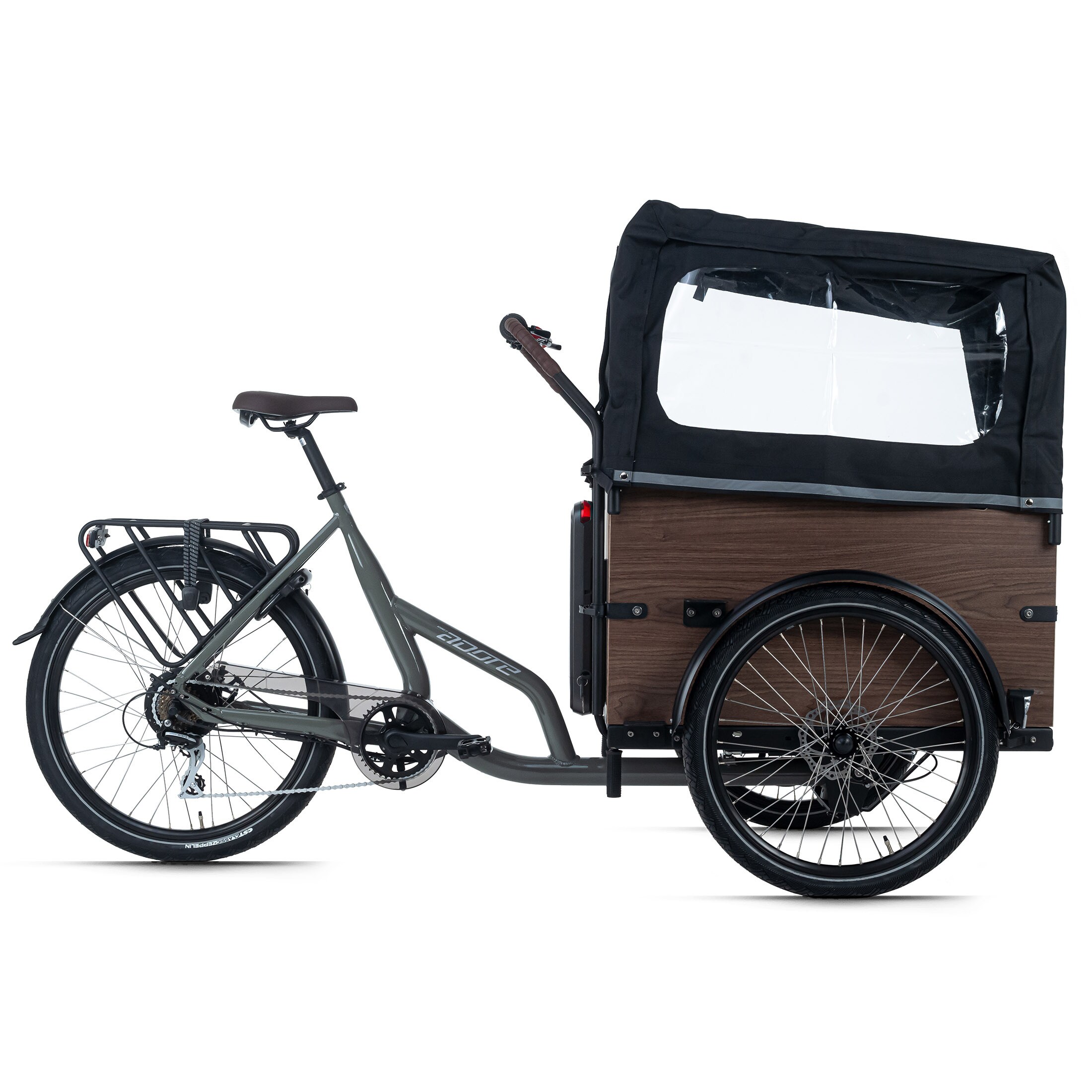 Adore Adore Cargo E-Bike Urban Deluxe grau 