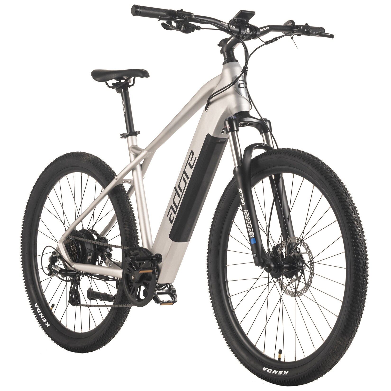ADORE E-Mountainbike 27,5" GV-650 Heckmotor 50NM / 15Ah Brushed Silver