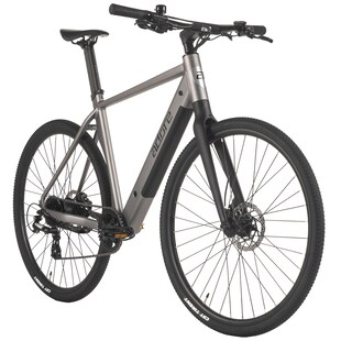 Adore ADORE E-Citybike 28" Alu Urban Bike Stadtfahrrad UBR-770 Heckmotor 35NM / 9,8Ah Stahlgrau 