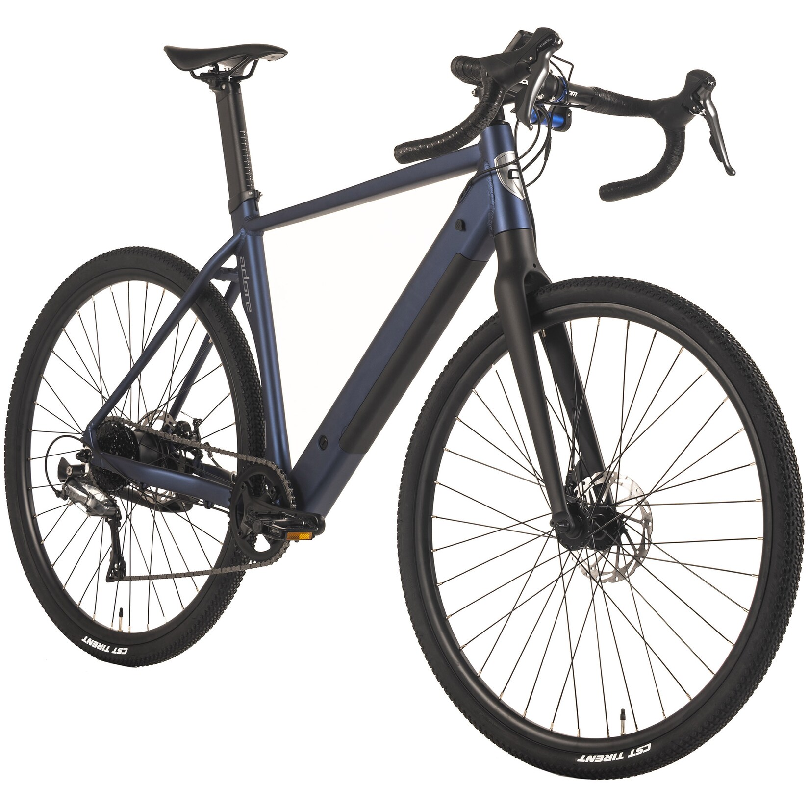 ADORE E-Gravelbike 28" Alu Gravel Tourenfahrrad GTR-770 Heckmotor 35NM / 9,8Ah Dunkelblau