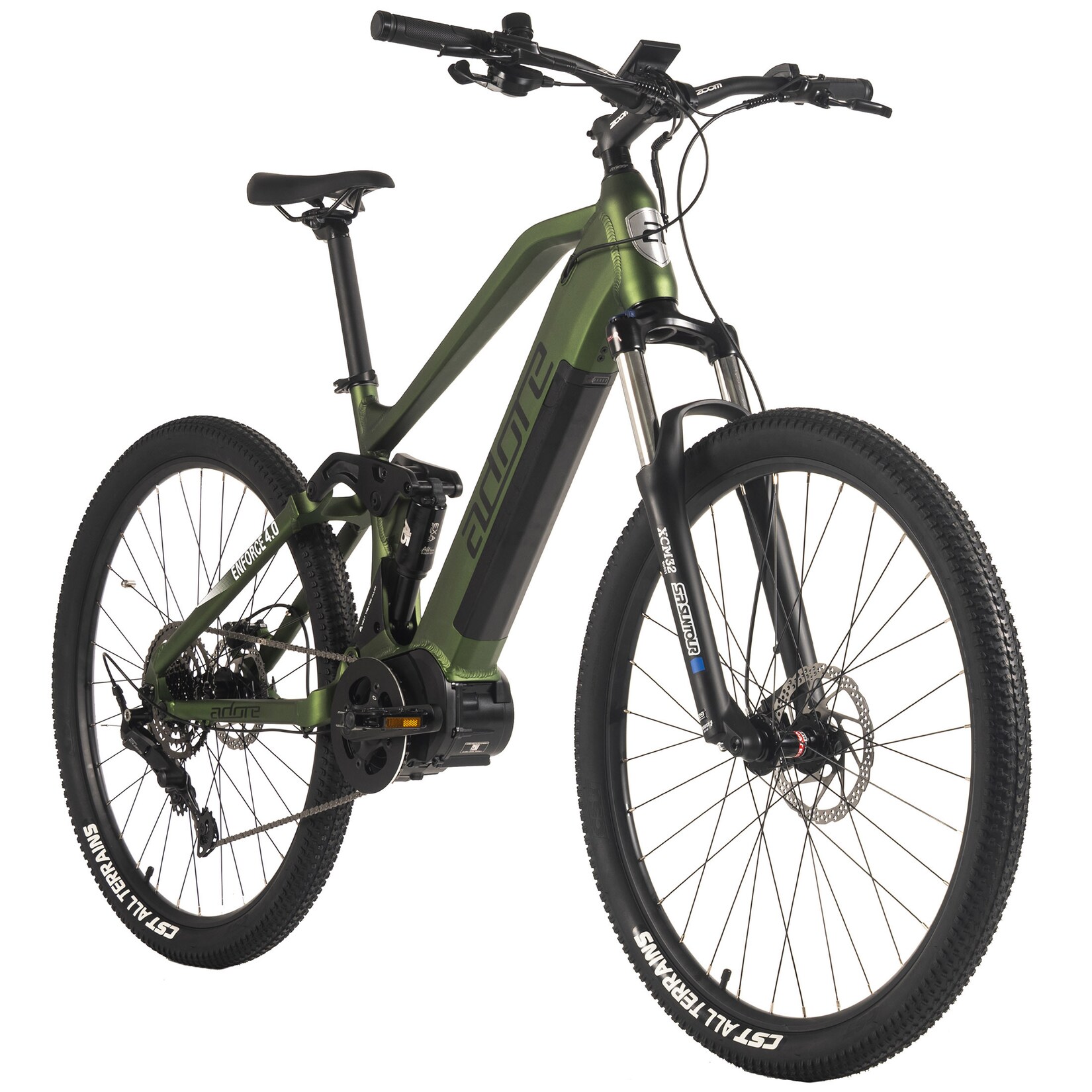 ADORE E-Mountainbike Fully 29" Enforce 4.0 Mittelmotor 85NM / 15Ah Grün