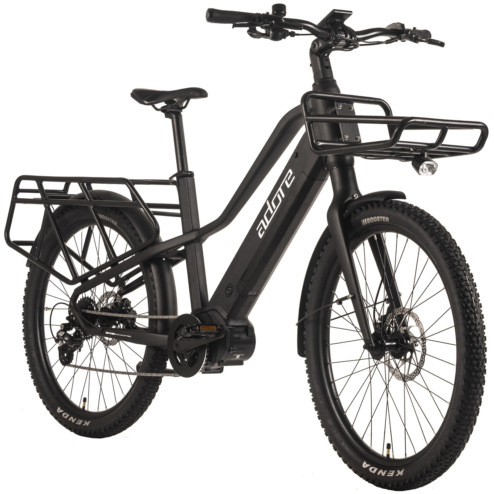 ADORE E-Citybike 26" Alu Urban E-Bike CX-501 Mittelmotor 85NM / 15Ah Schwarz