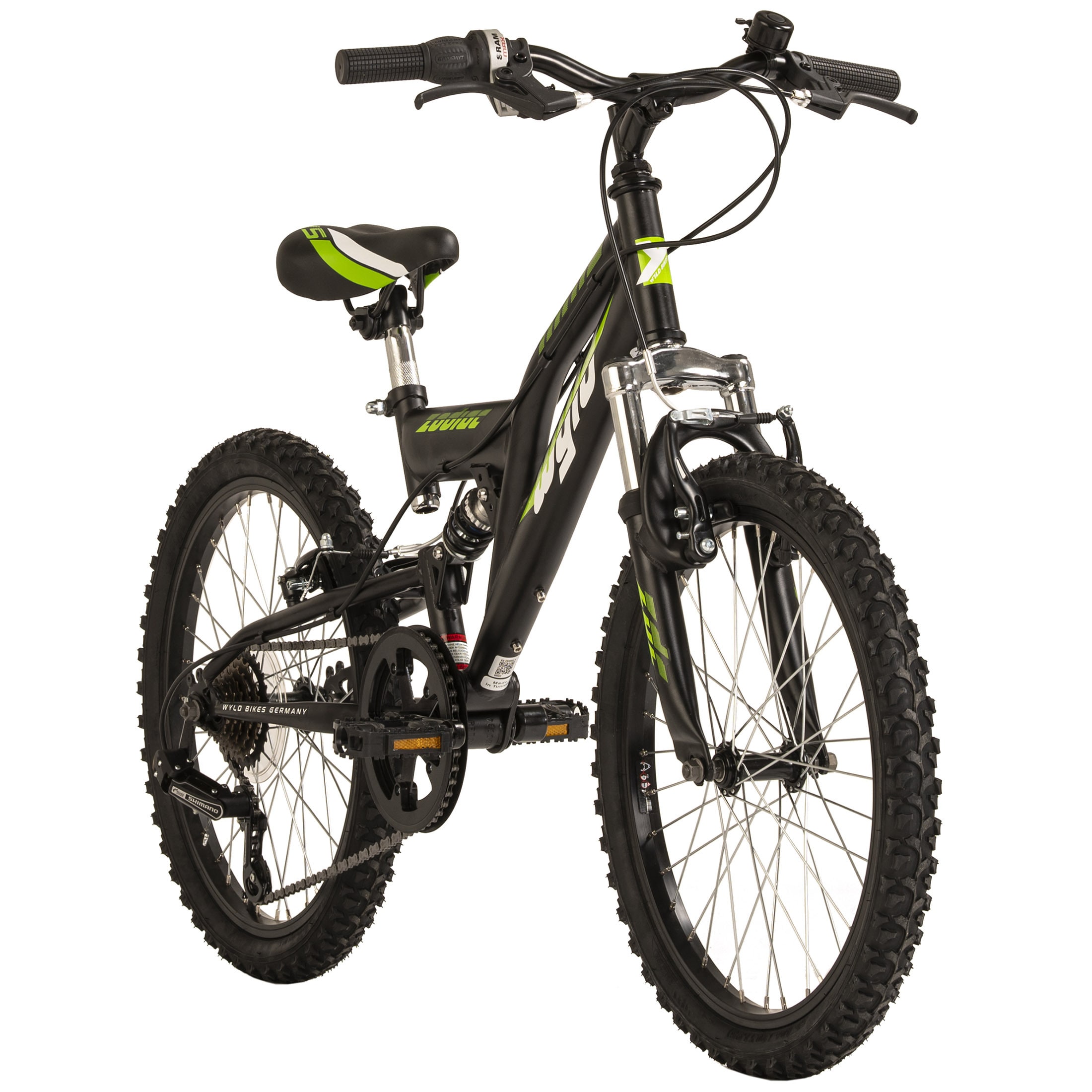 WYLD WYLD Kinder-Mountainbike Fully 20'' Zodiac 6 G&auml;nge RH 31 cm 