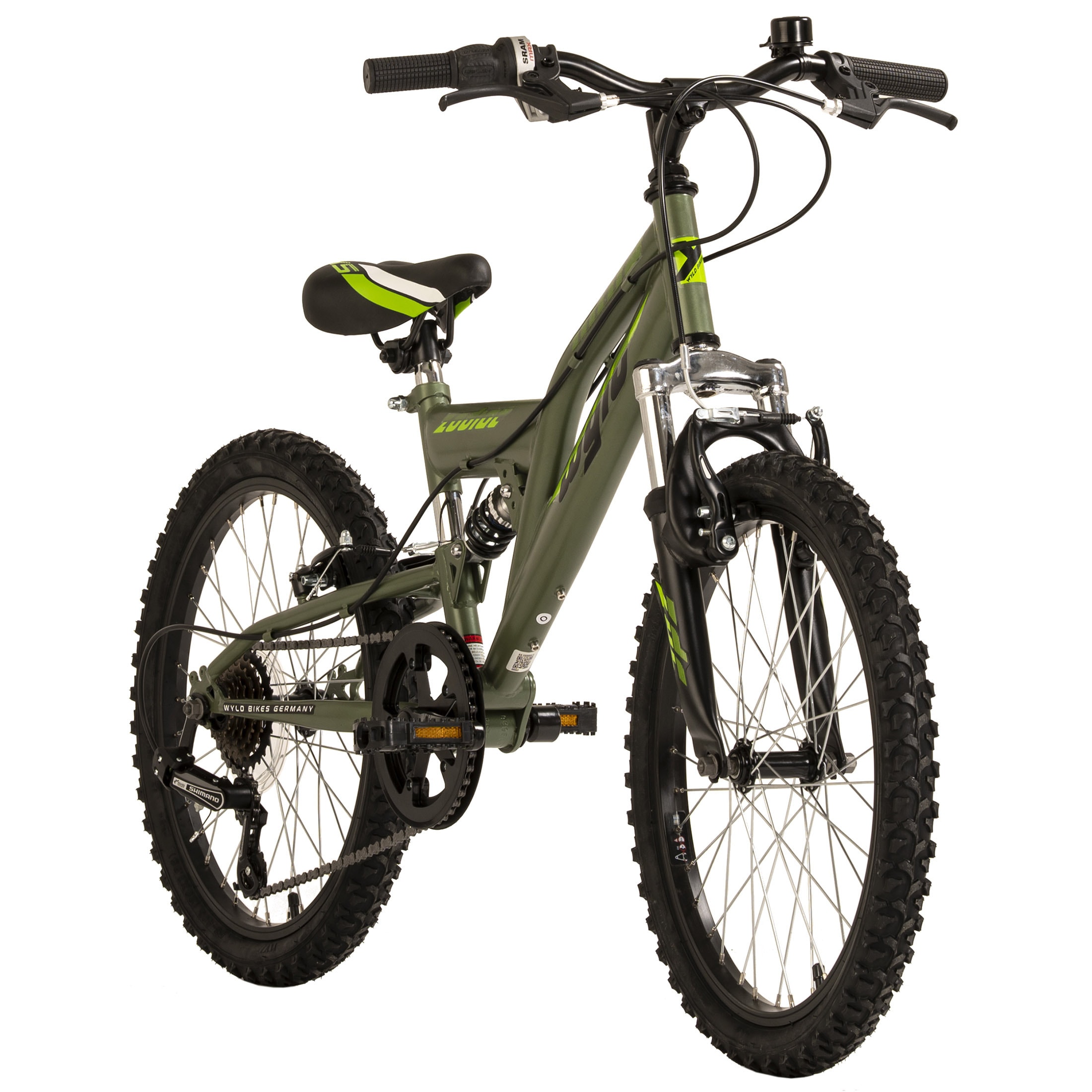 WYLD WYLD Kinder-Mountainbike Fully 20'' Zodiac 6 G&auml;nge RH 31 cm 