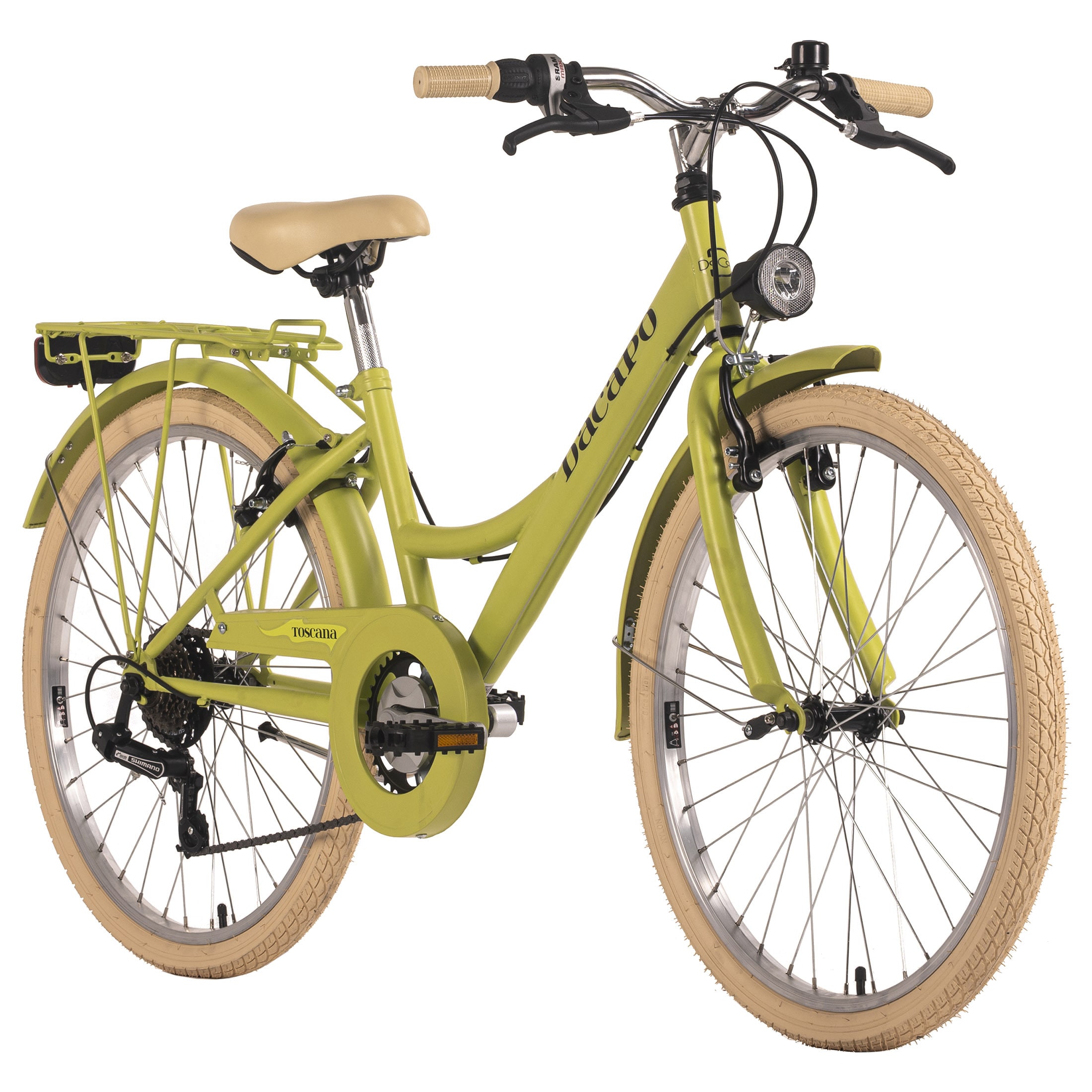 Dacapo DaCapo Kinderfahrrad 24'' Toscana vintage rosa 6&nbsp;G&auml;nge RH&nbsp;41 cm 