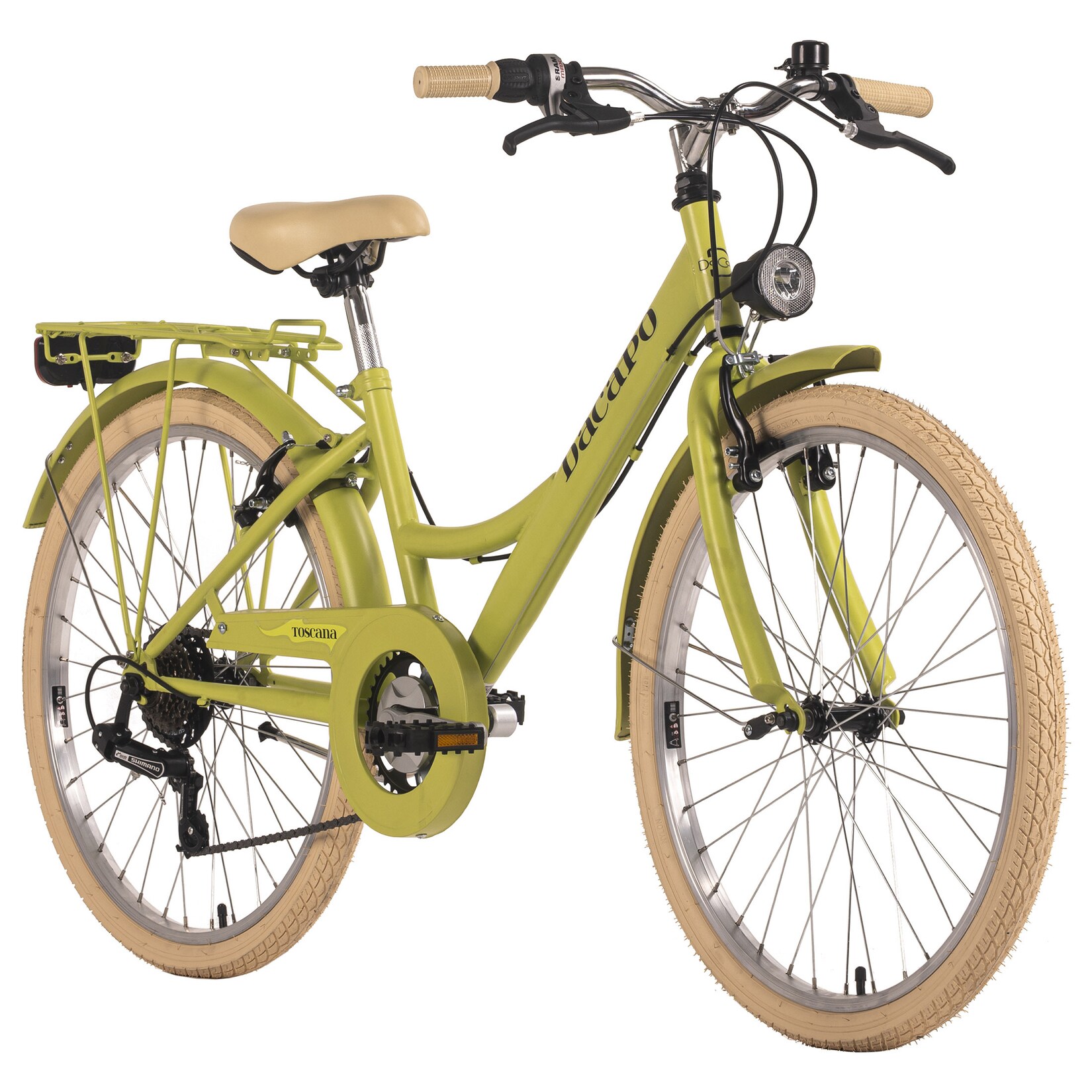 Dacapo DaCapo Kinderfahrrad 24'' Toscana vintage rosa änge RH&nbsp;41 cm