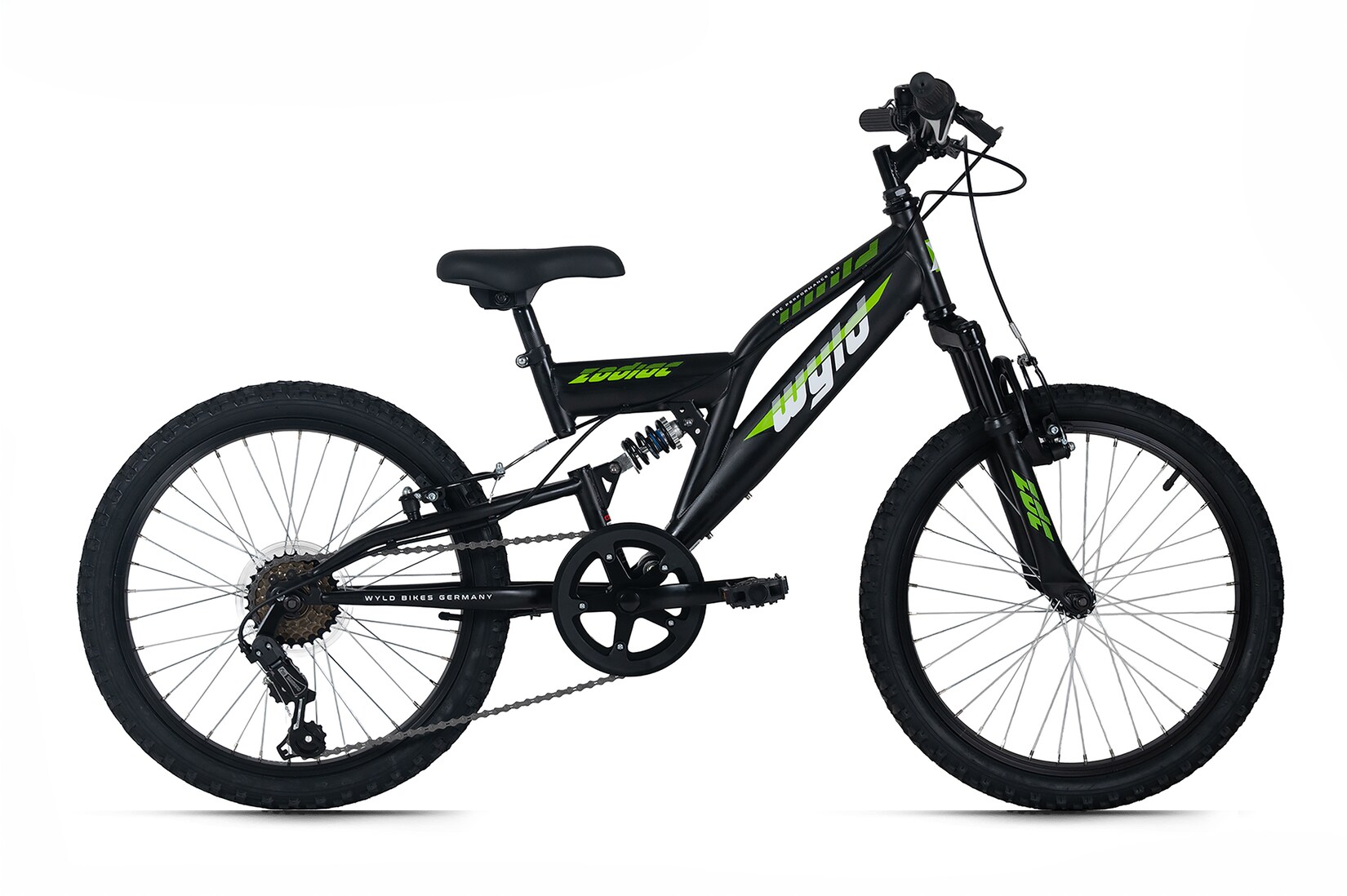 WYLD Kinder-Mountainbike Fully 20'' Zodiac änge RH 31 cm