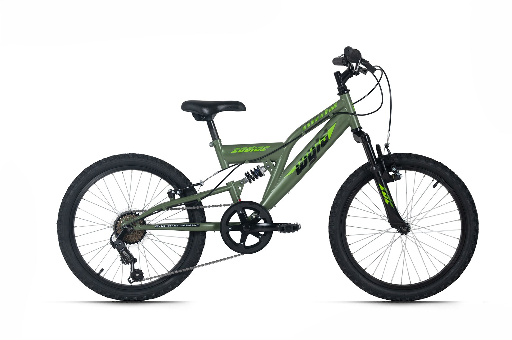WYLD Kinder-Mountainbike Fully 20'' Zodiac änge RH 31 cm
