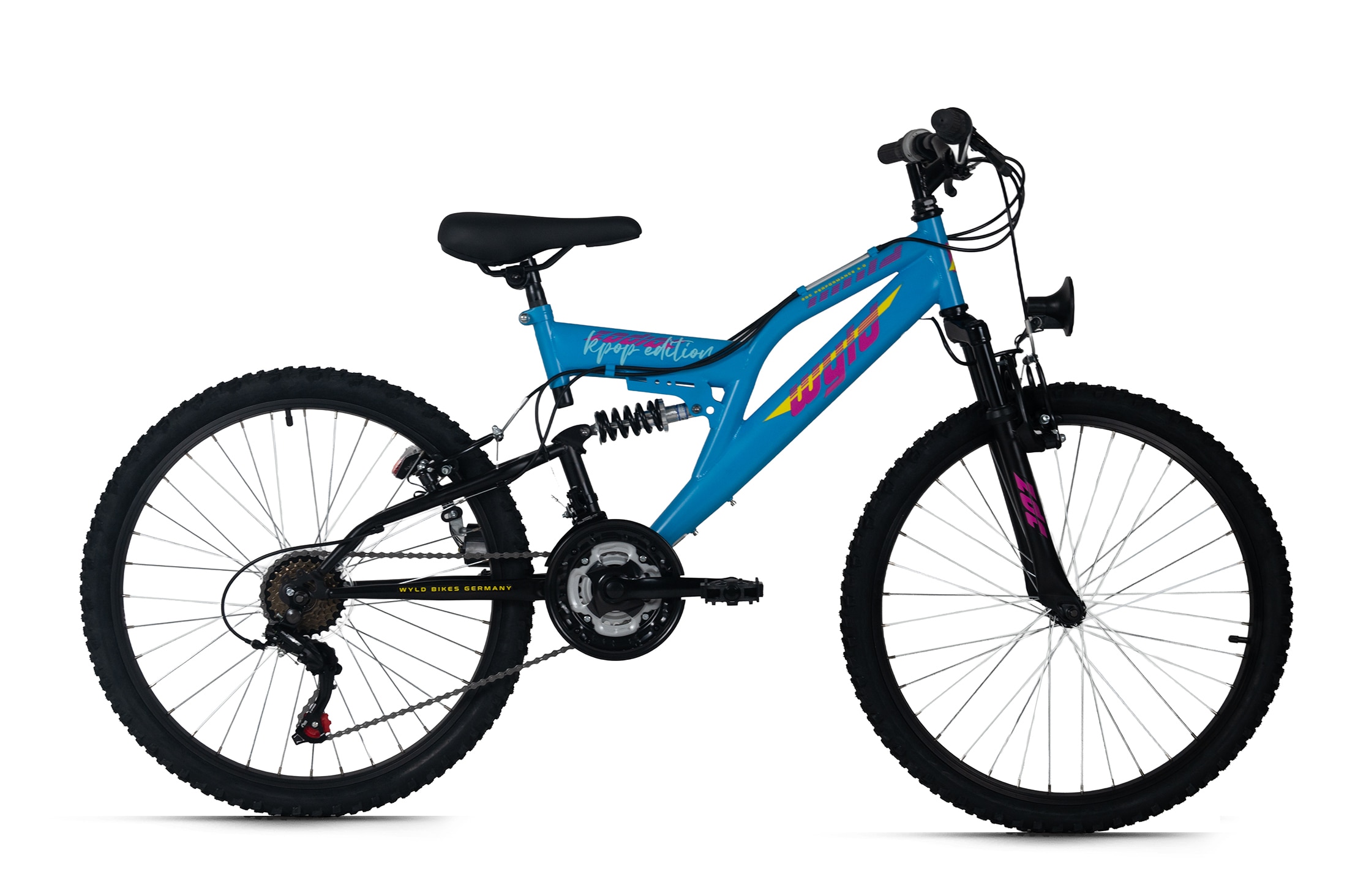 WYLD WYLD Kinder-Mountainbike Fully ATB 24'' Zodiac 18 G&auml;nge RH 38 cm 