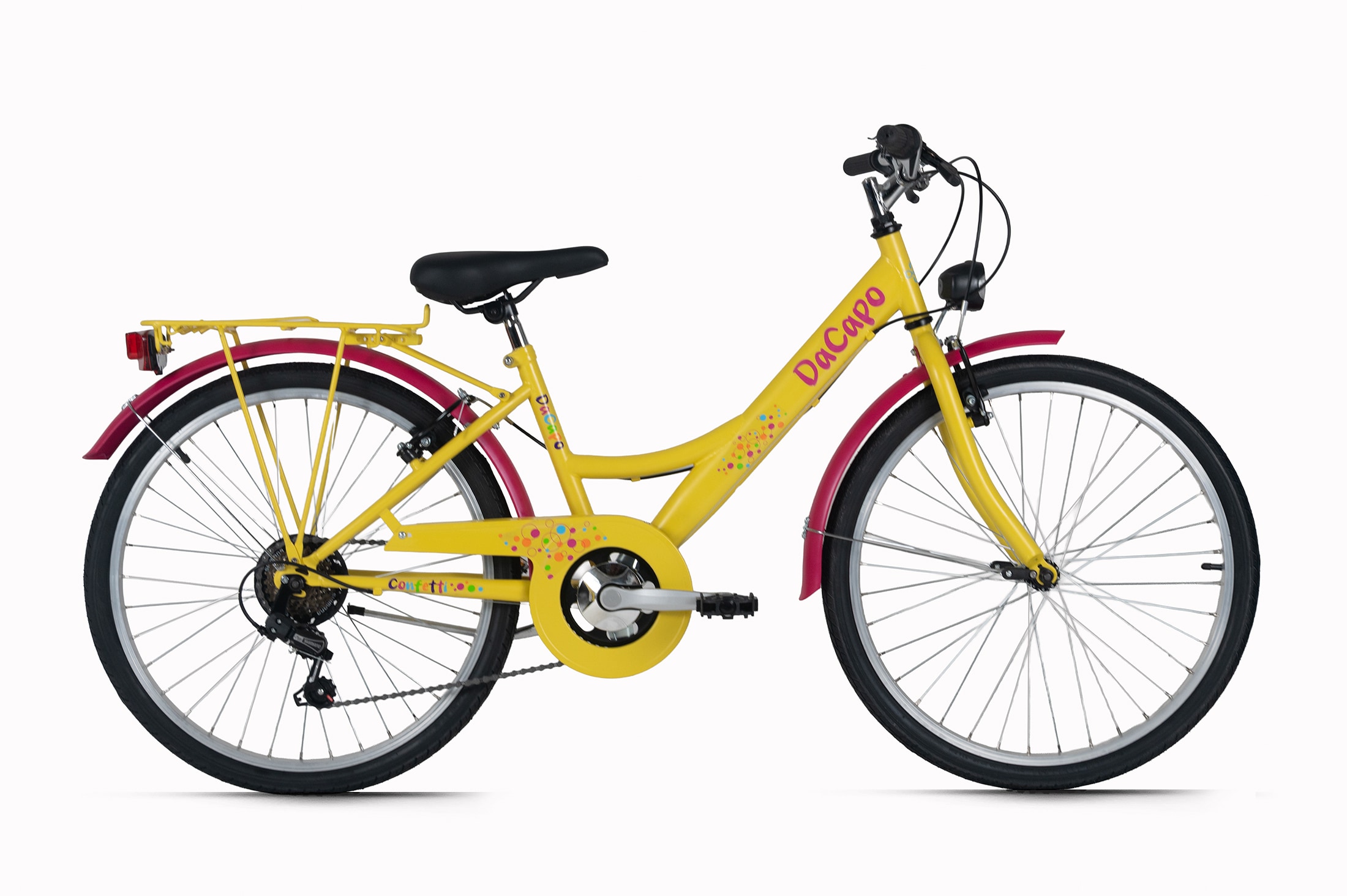 Dacapo DaCapo Kinderfahrrad 24'' Confetti 6&nbsp;G&auml;nge RH&nbsp;36 cm 