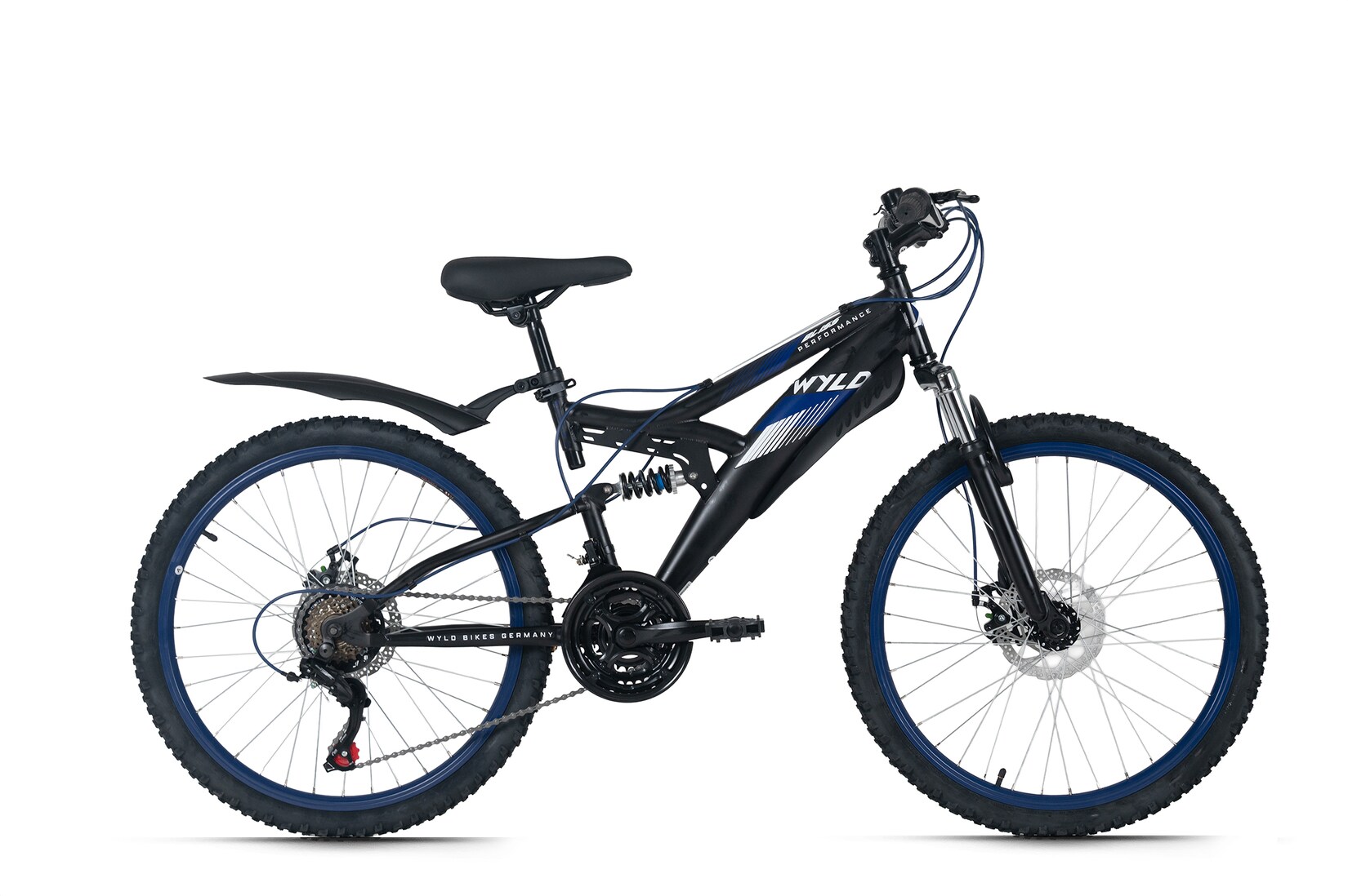 WYLD Mountainbike Fully 24'' Bliss schwarz änge RH&nbsp;38&nbsp;cm