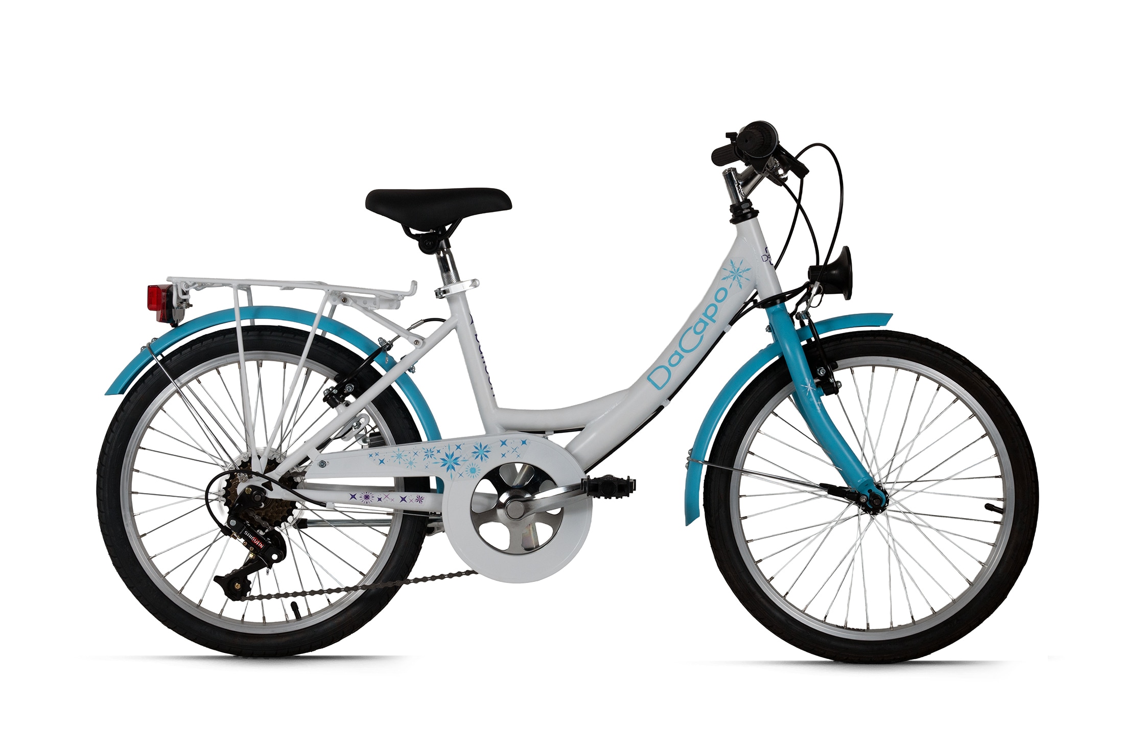 Dacapo DaCapo Kinderfahrrad 20'' Balloon blau 6&nbsp;G&auml;nge RH&nbsp;34 cm 