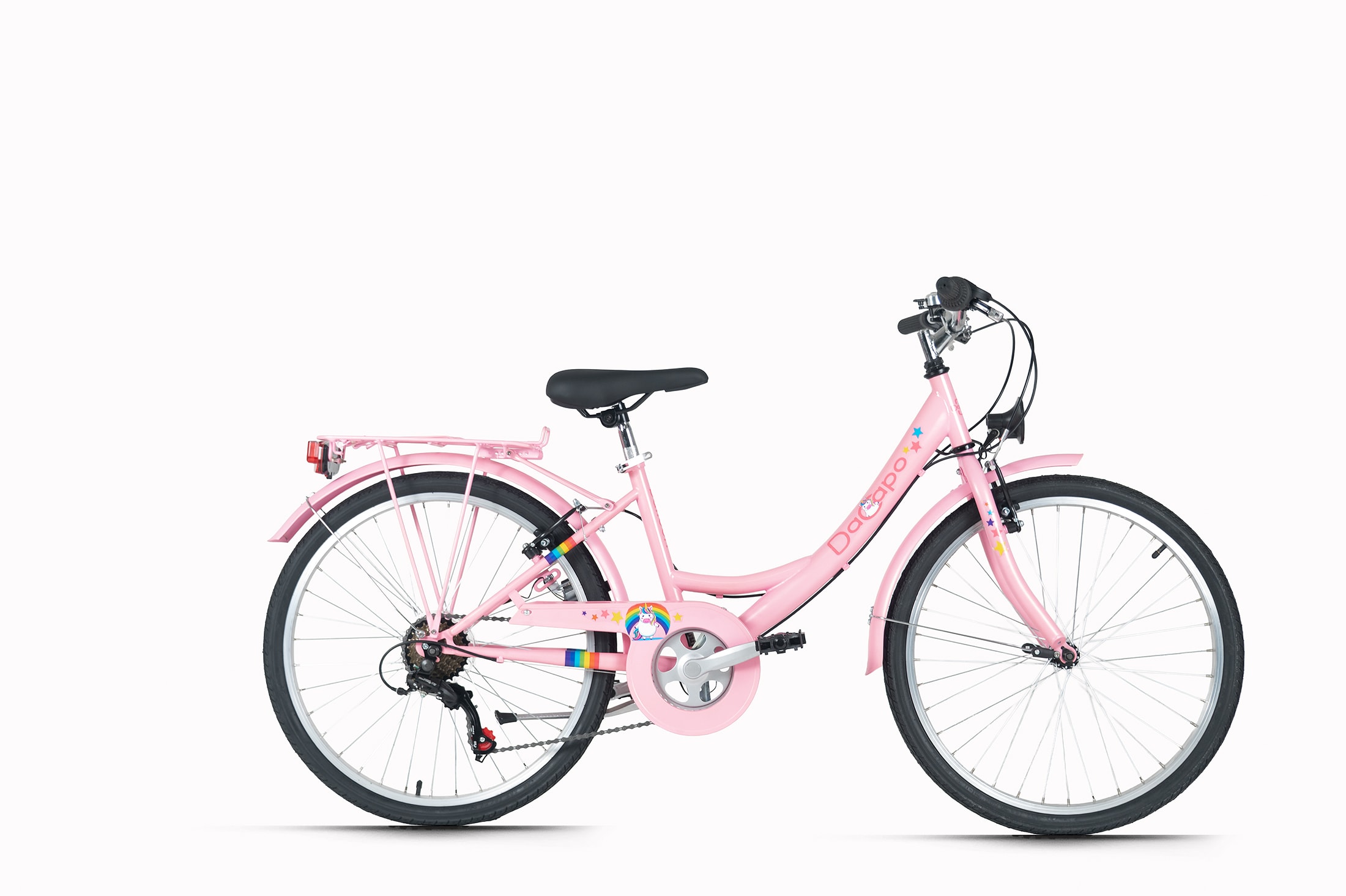 Dacapo DaCapo Kinderfahrrad 24'' Balloon pink 6&nbsp;G&auml;nge RH&nbsp;36 cm 