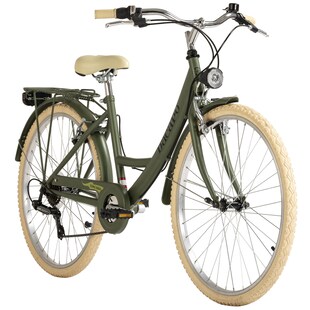 Dacapo DaCapo Damenfahrrad 26'' Toscana Damen Bike Grün Oregano 6 Gänge RH 41 cm 