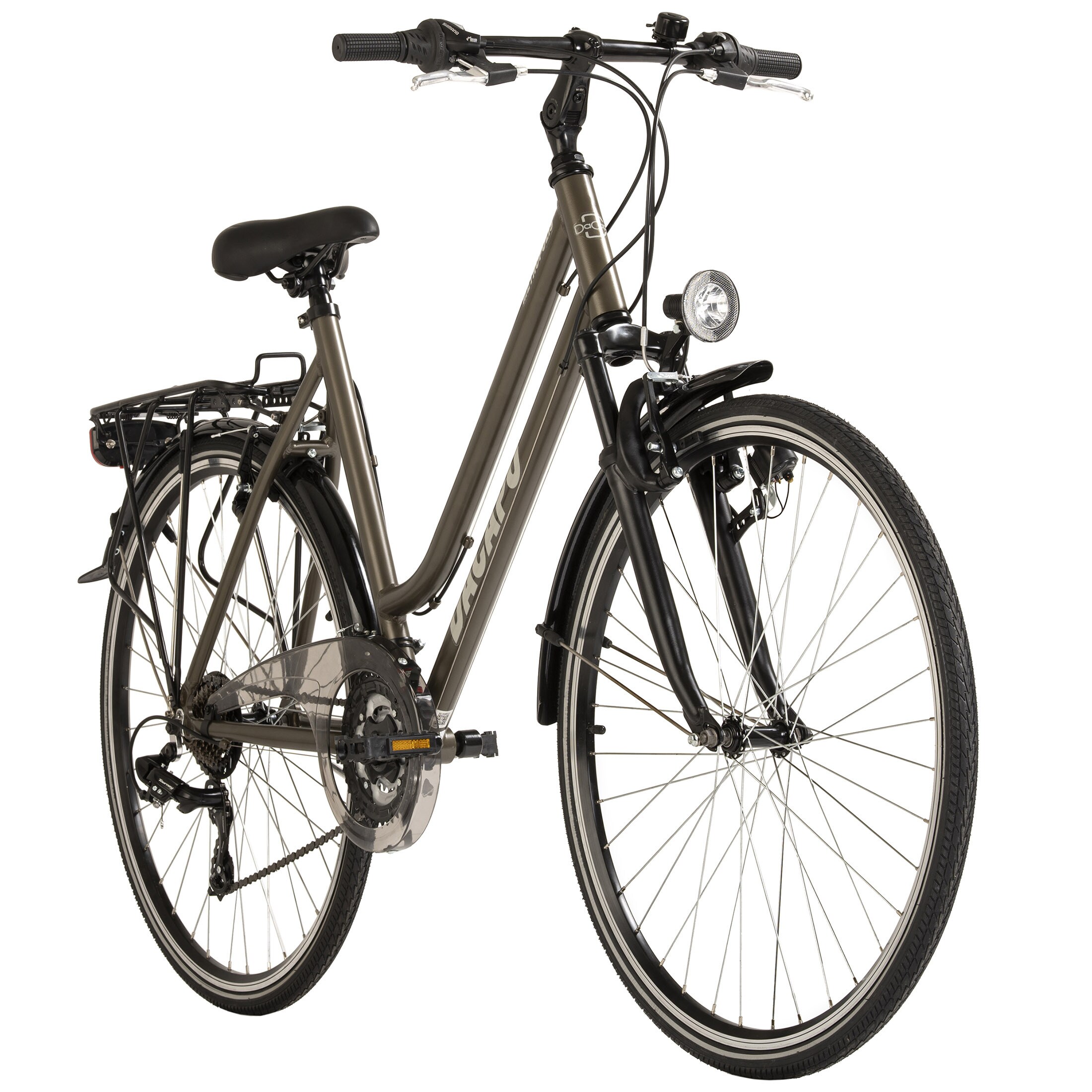 Dacapo DaCapo Trekkingrad Damen 28'' Metropolis Anthrazit 21 G&auml;nge RH 53 cm 
