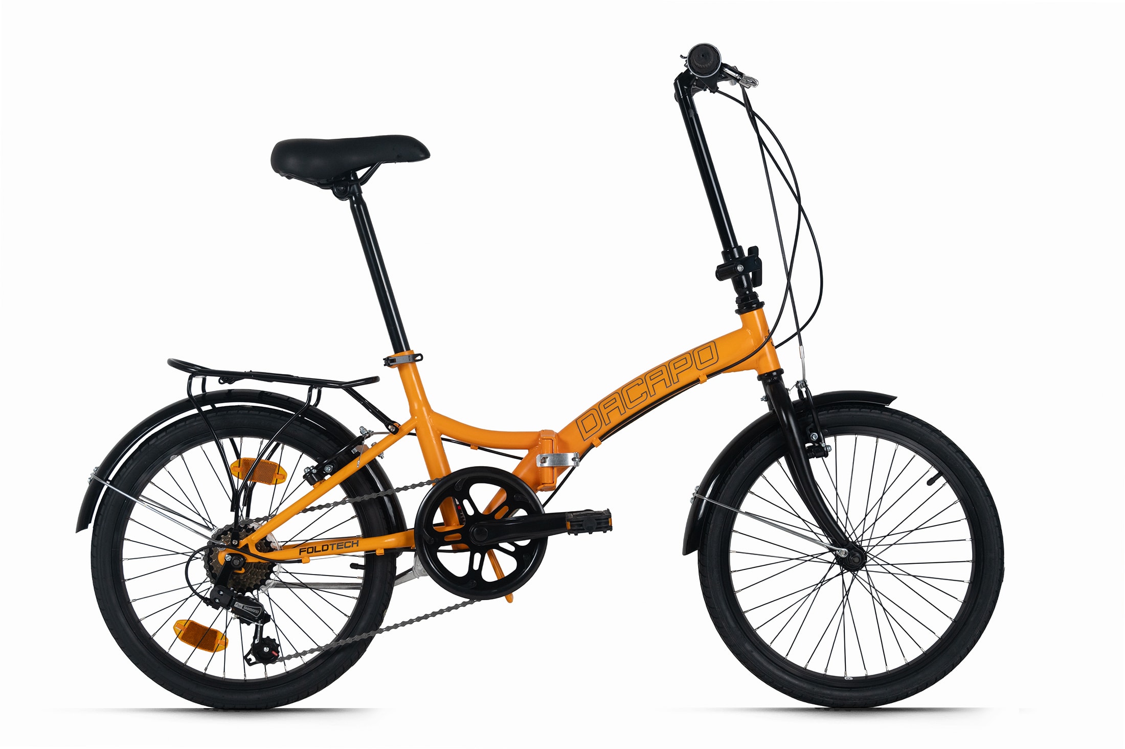 Dacapo DaCapo Faltrad 20'' Foldtech Klapprad 6 G&auml;nge RH 32 cm 