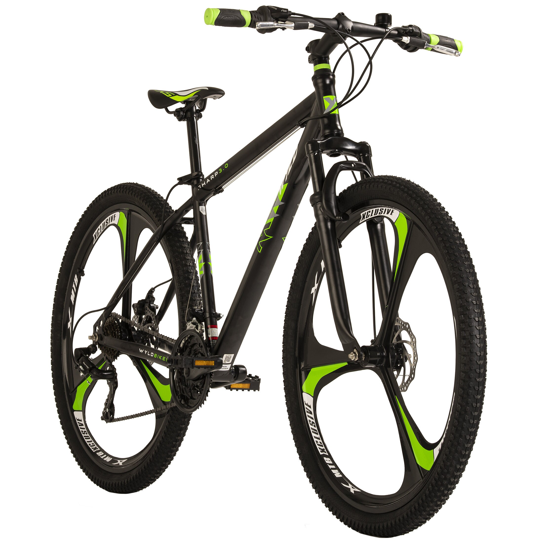 WYLD WYLD Mountainbike Hardtail 29'' Sharp Schwarz 21 G&auml;nge 