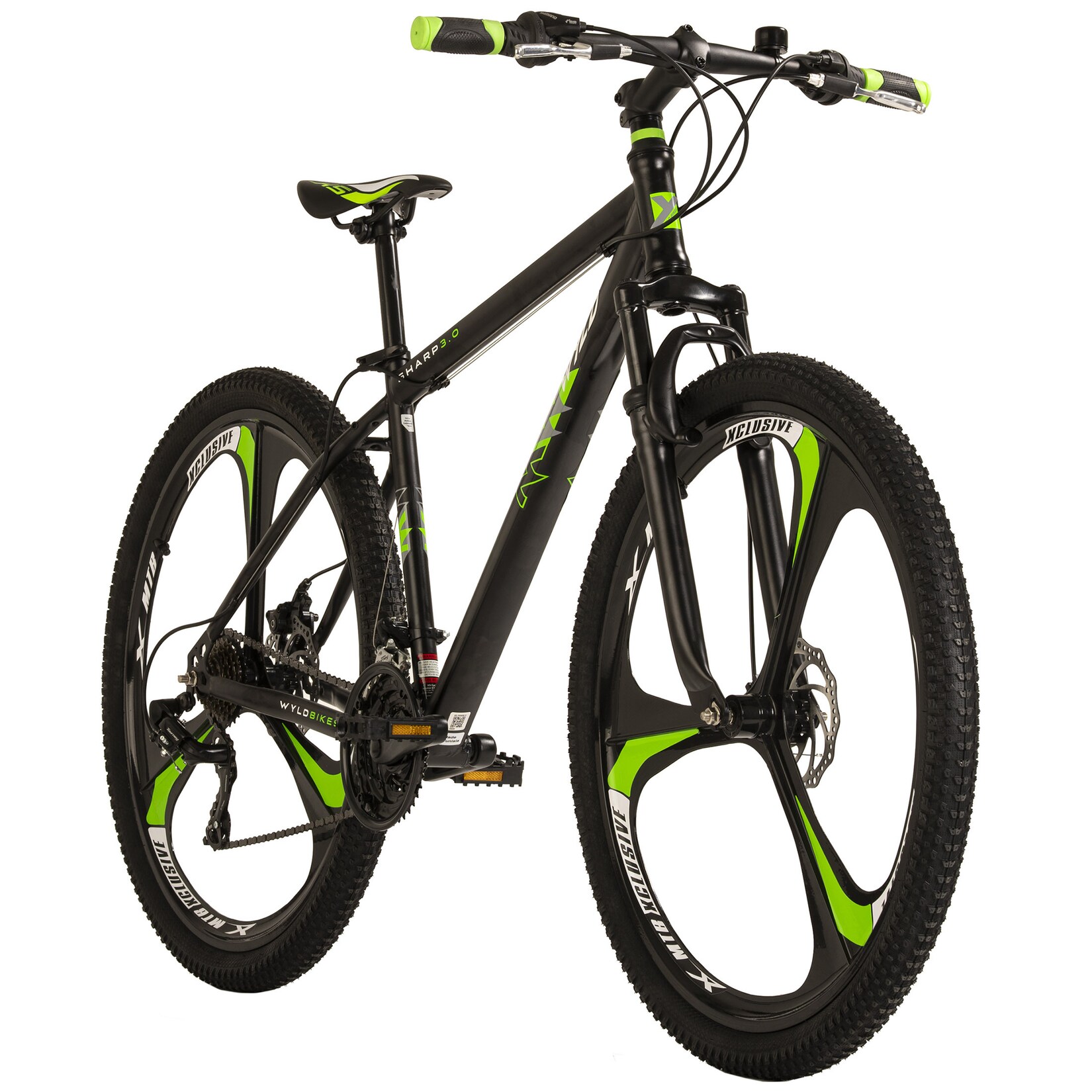 WYLD Mountainbike Hardtail 29'' Sharp Schwarz änge