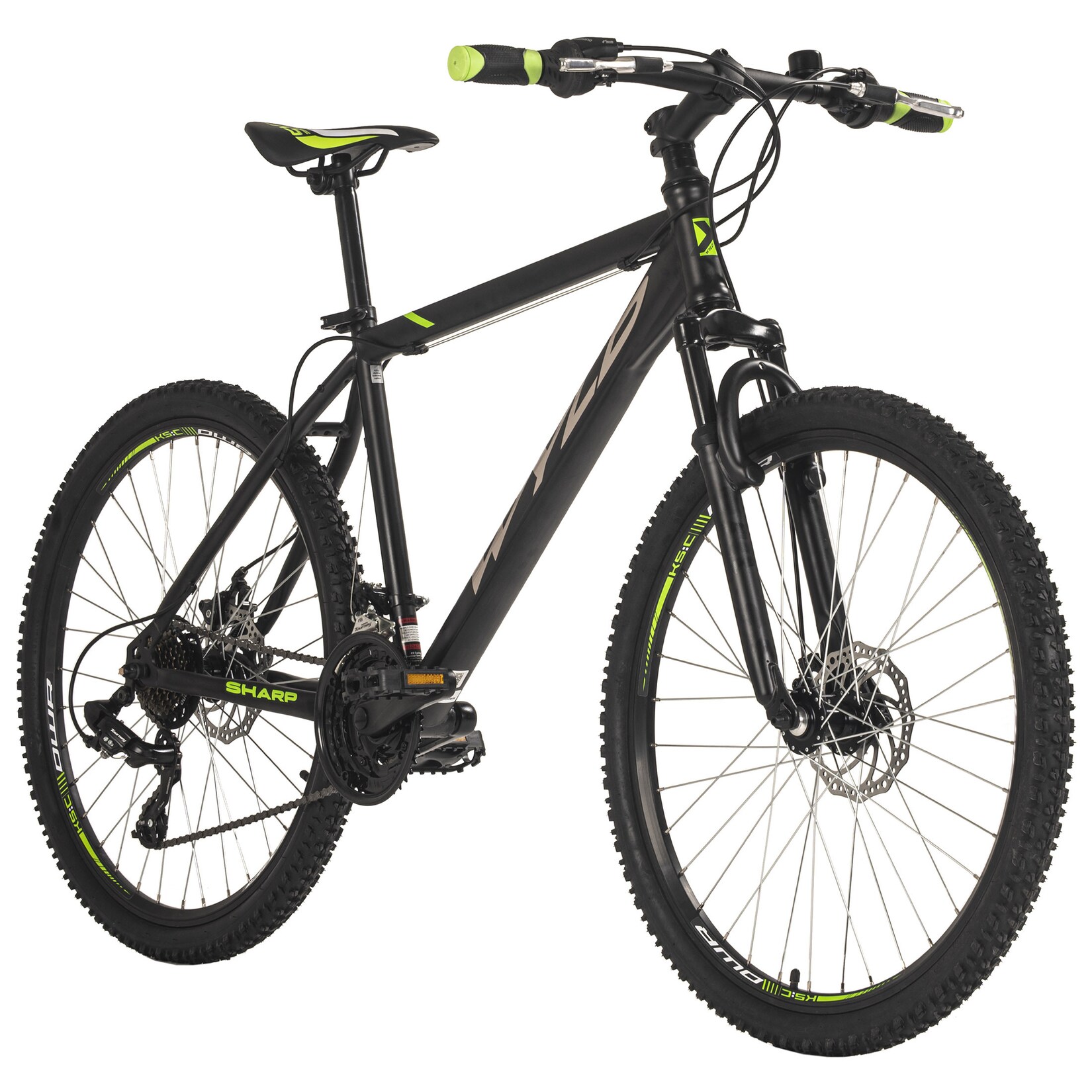 WYLD Mountainbike Hardtail 26'' Sharp 3.0 Schwarz änge