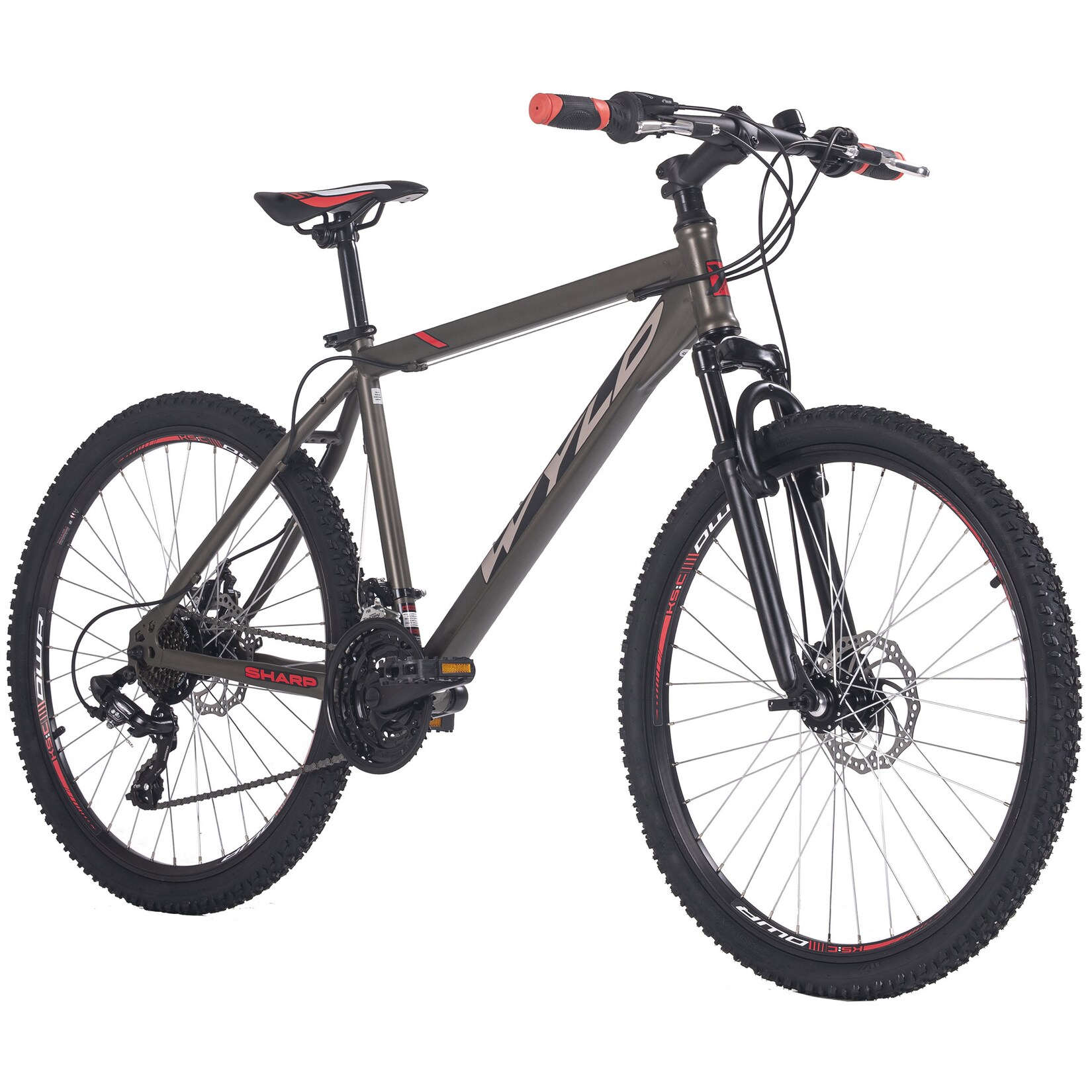 WYLD Mountainbike Hardtail 26'' Sharp 3.0 Schwarz änge