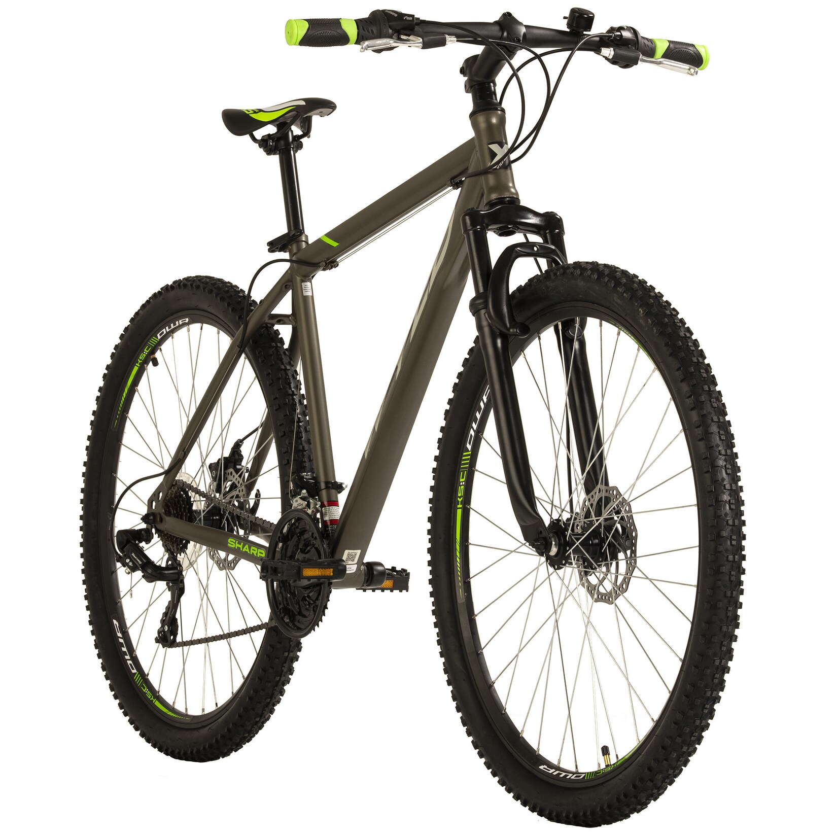 WYLD Mountainbike Hardtail 29'' Sharp Scheibenbremse platin-grau änge