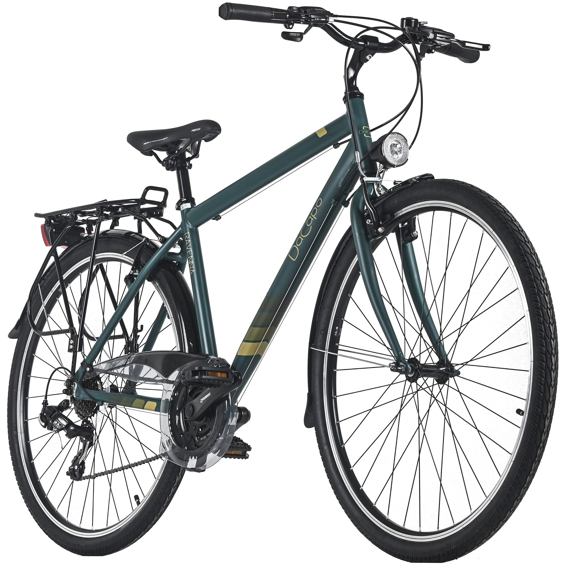 Dacapo DaCapo Trekkingrad Herren 28'' Ravenna 50 Gr&uuml;n 21 G&auml;nge RH&nbsp;48 cm 