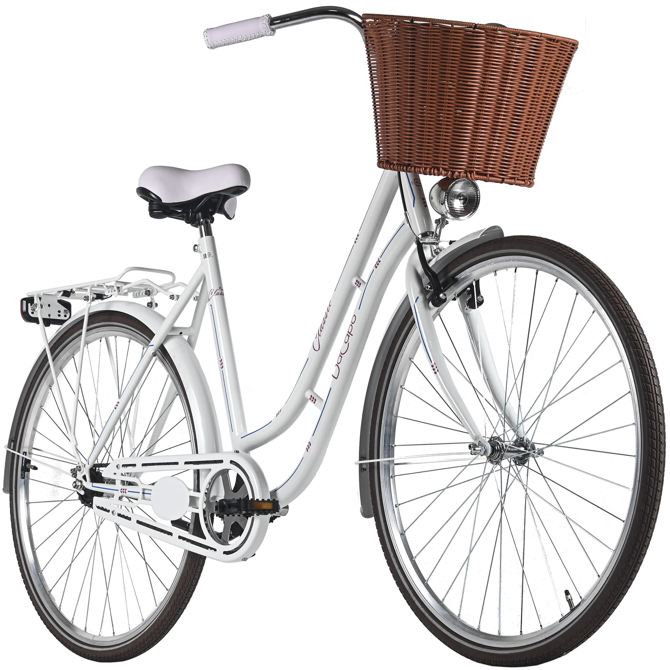 Dacapo DaCapo Damenrad 28'' Classic Premium 1 Gang RH&nbsp;53 cm mit Korb 