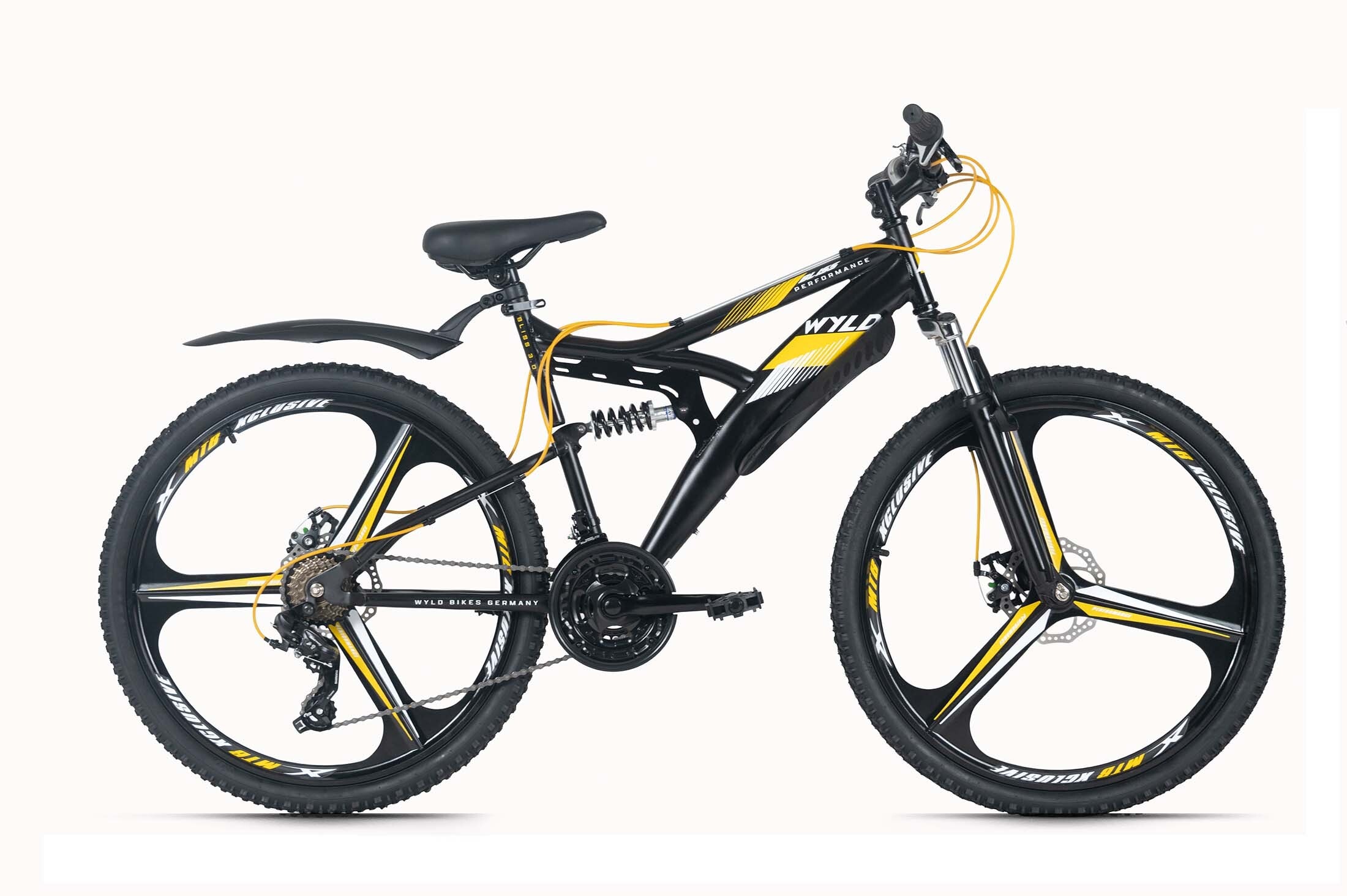 WYLD WYLD Mountainbike Fully 26'' Bliss 21 G&auml;nge RH 47 cm Magnesium-Laufr&auml;der 