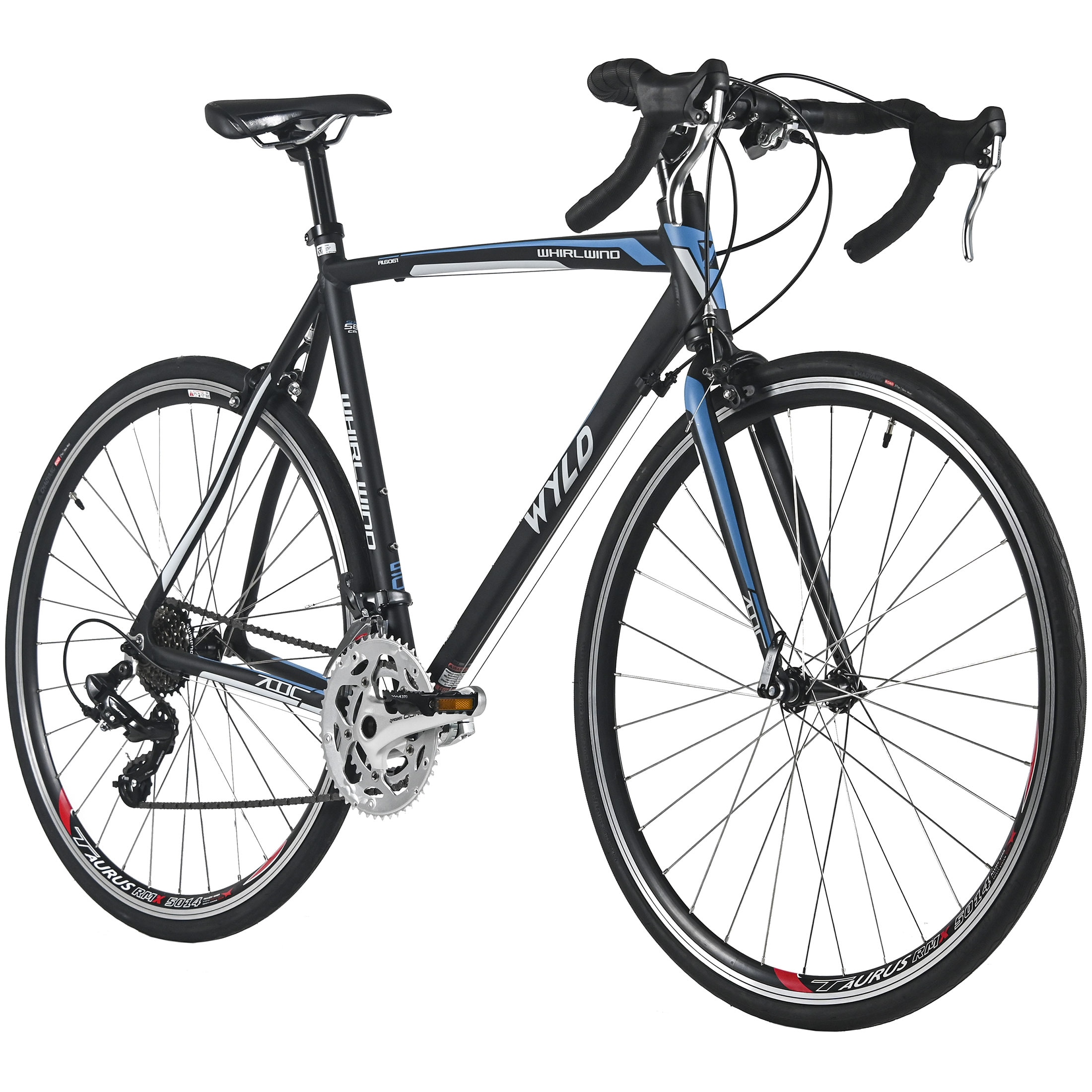 WYLD WYLD Rennrad 28'' Whirlwind 50 Schwarz 14 G&auml;nge 