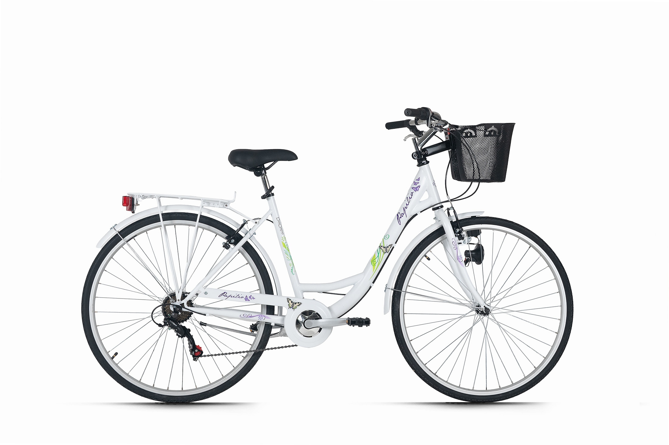 Dacapo DaCapo Citybike 28'' Papilio mit Korb RH&nbsp;48&nbsp;cm 