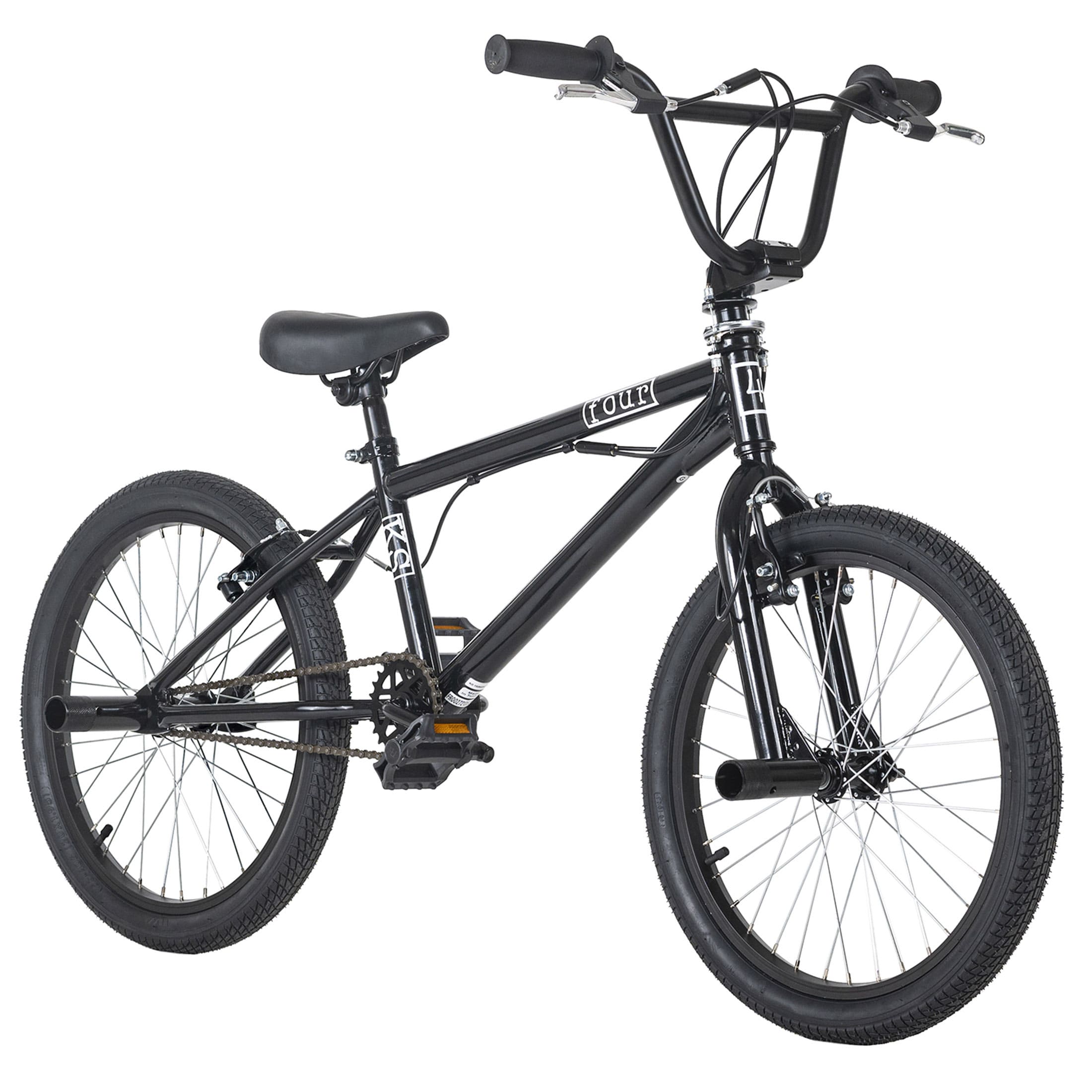 KS Cycling BMX Freestyle 20'' Four schwarz 