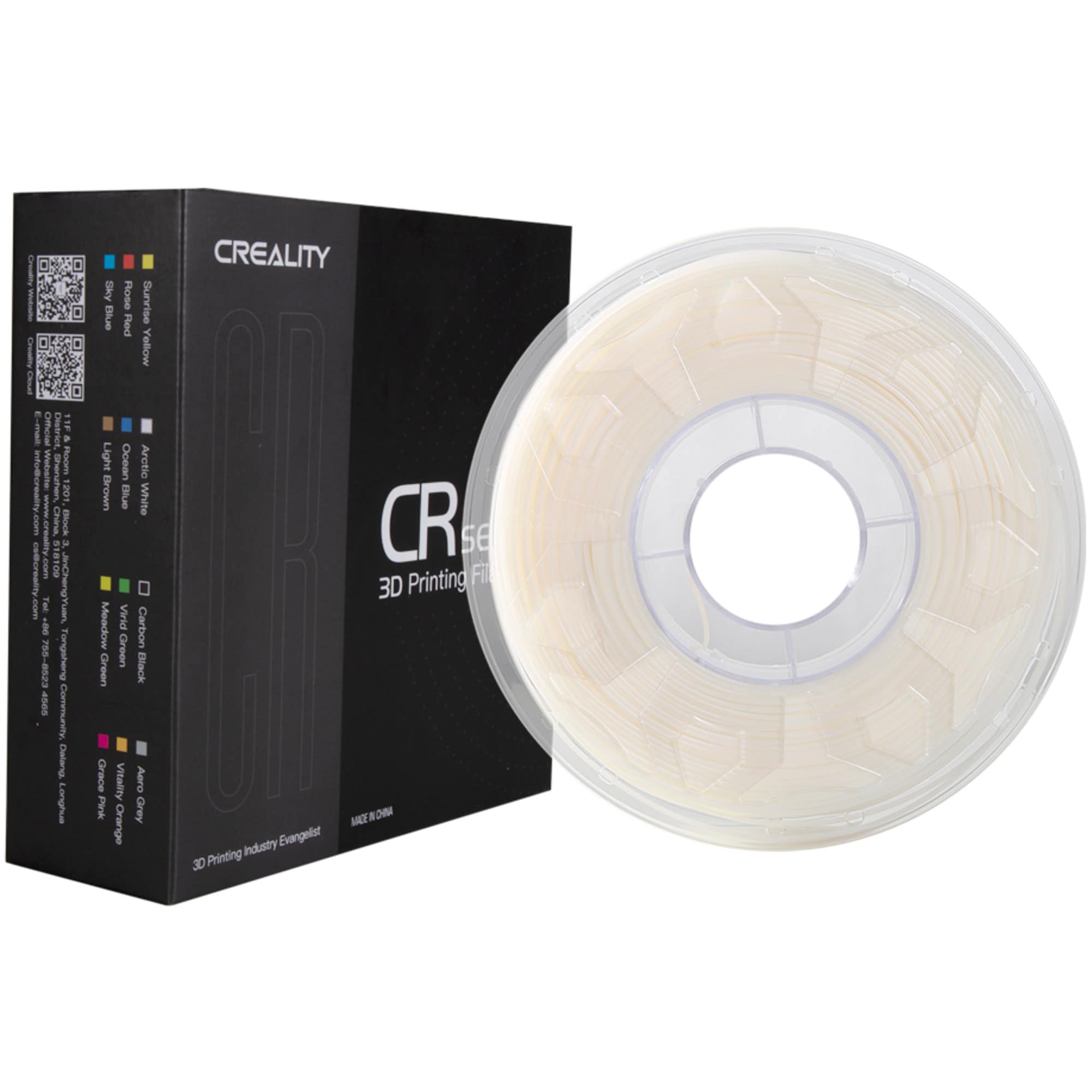 Creality 3D-Filament CR-PLA Filament White - Bild 1