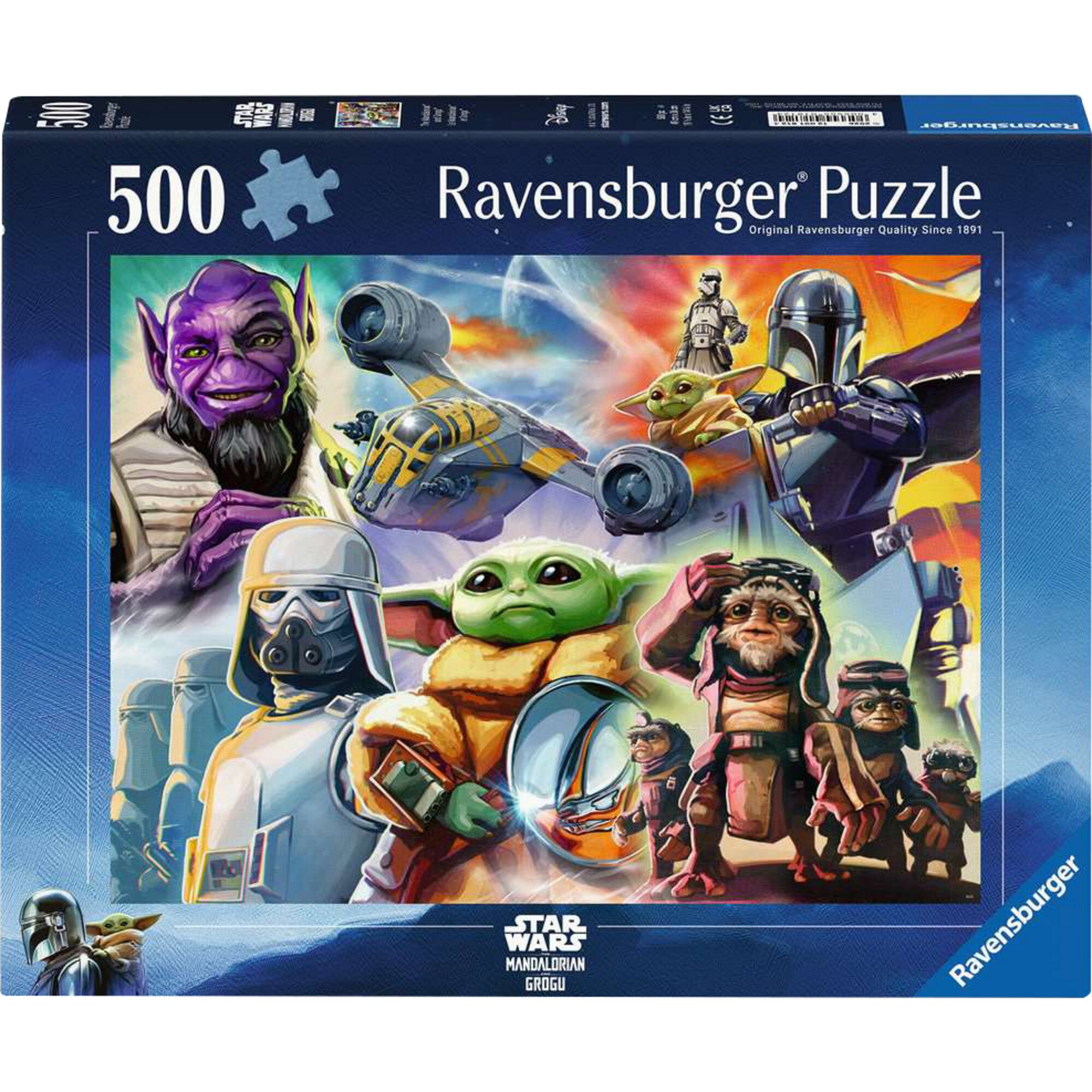 Ravensburger Puzzle Puzzle The Mandalorian and Grogu - Bild 1