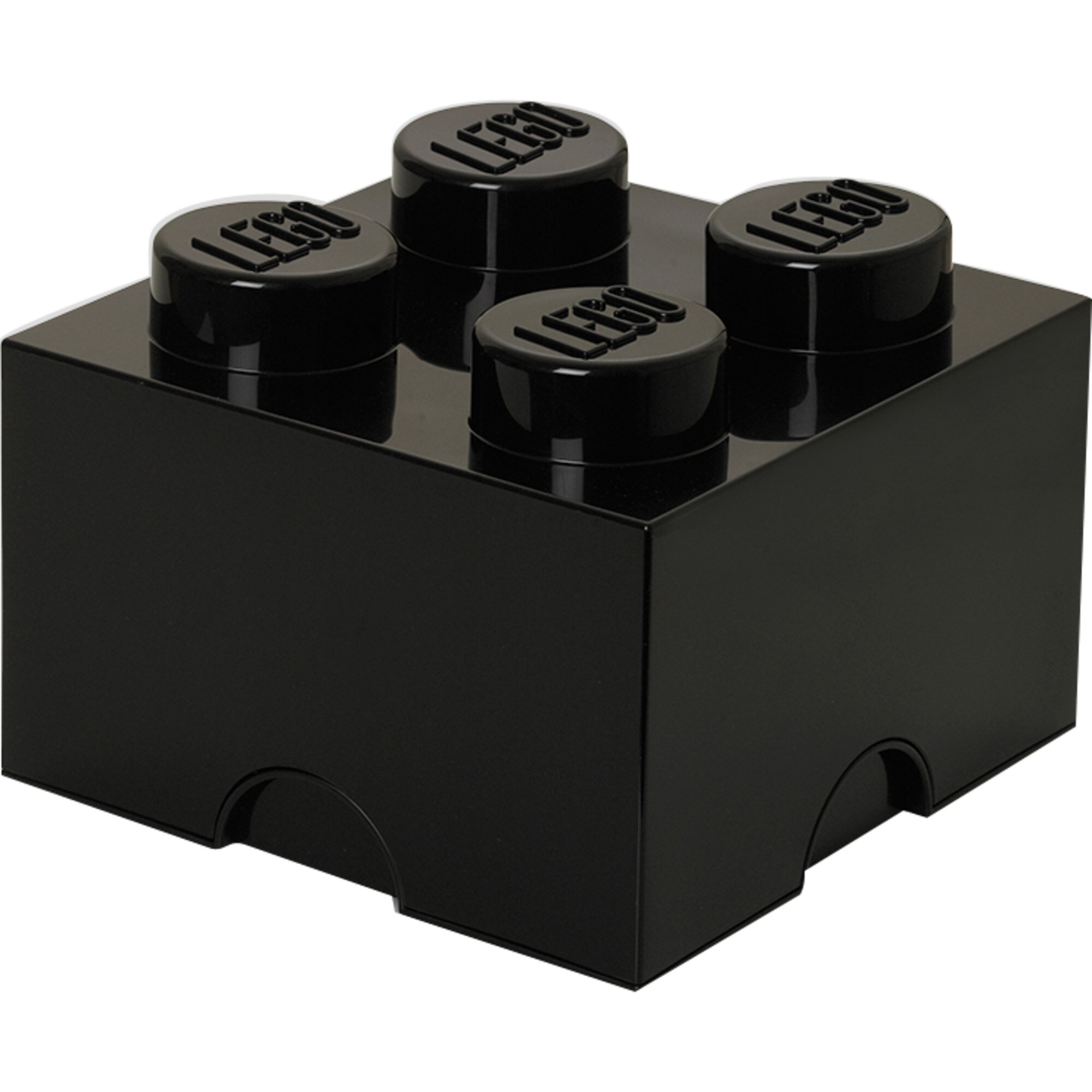 Room Copenhagen Aufbewahrungsbox LEGO Storage Brick 4 schwarz - Bild 1