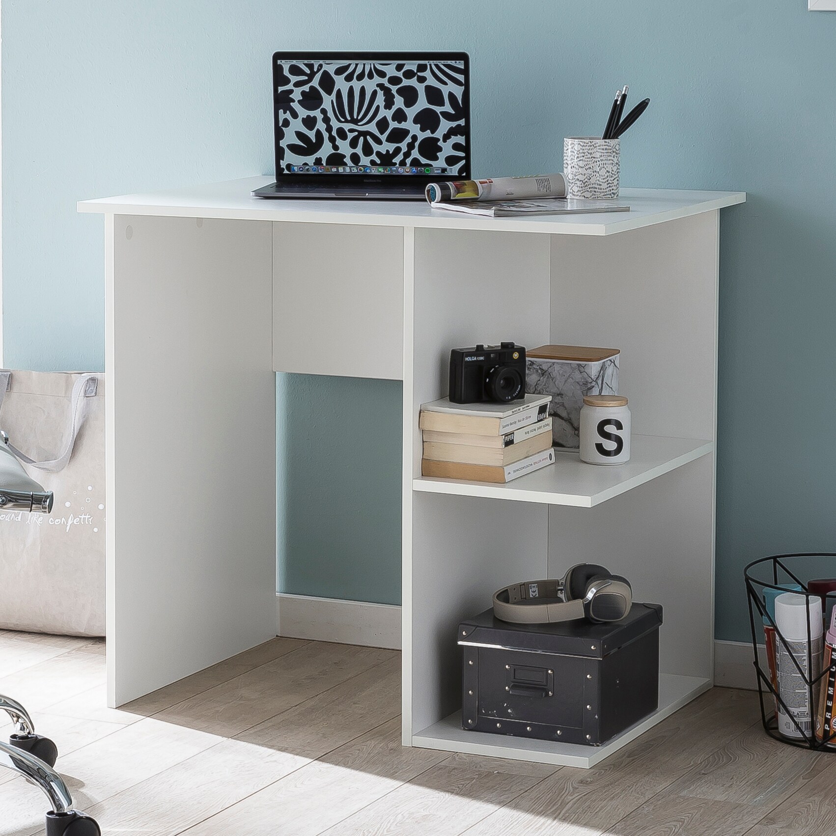 FineBuy Schreibtisch PC Tisch Arbeitstisch Computer Kinderschreibtisch B&uuml;ro 