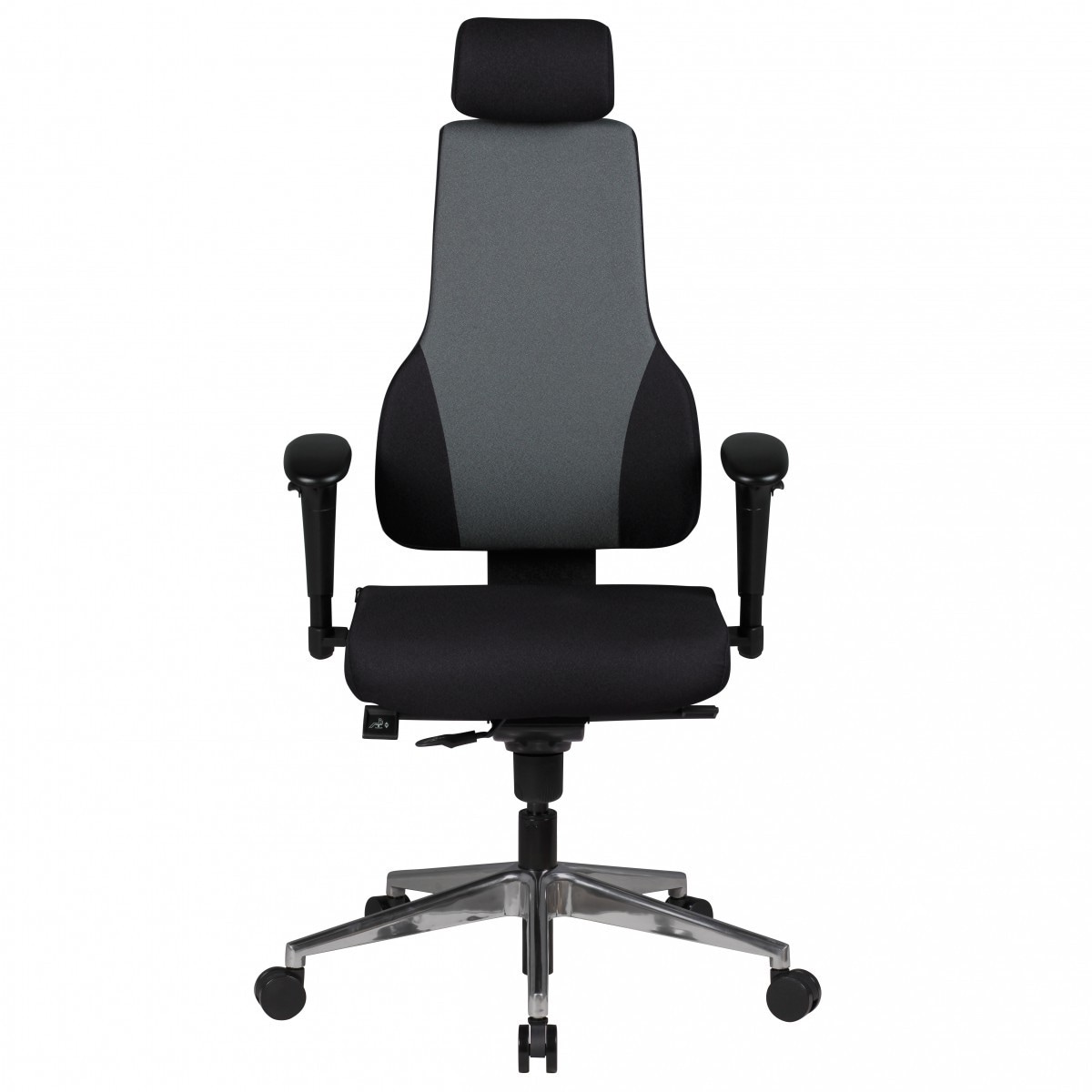 B&uuml;rostuhl Ergonomisch Stoff Schwarz Drehstuhl B&uuml;ro Sessel Chefsessel Kopfst&uuml;tze 