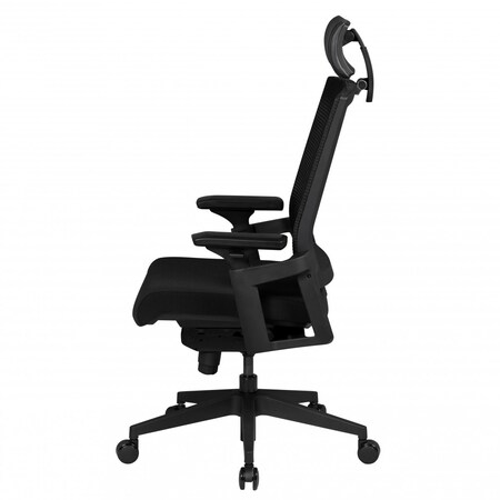 Bürostuhl Ergonomisch Drehstuhl Stoff Schwarz Chefsessel Kopfstütze Büro  Sessel bei Marktkauf online bestellen
