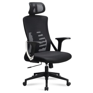 Bürostuhl FineBuy Schreibtischstuhl Mesh Schwarz Drehstuhl Ergonomisch 120 kg 